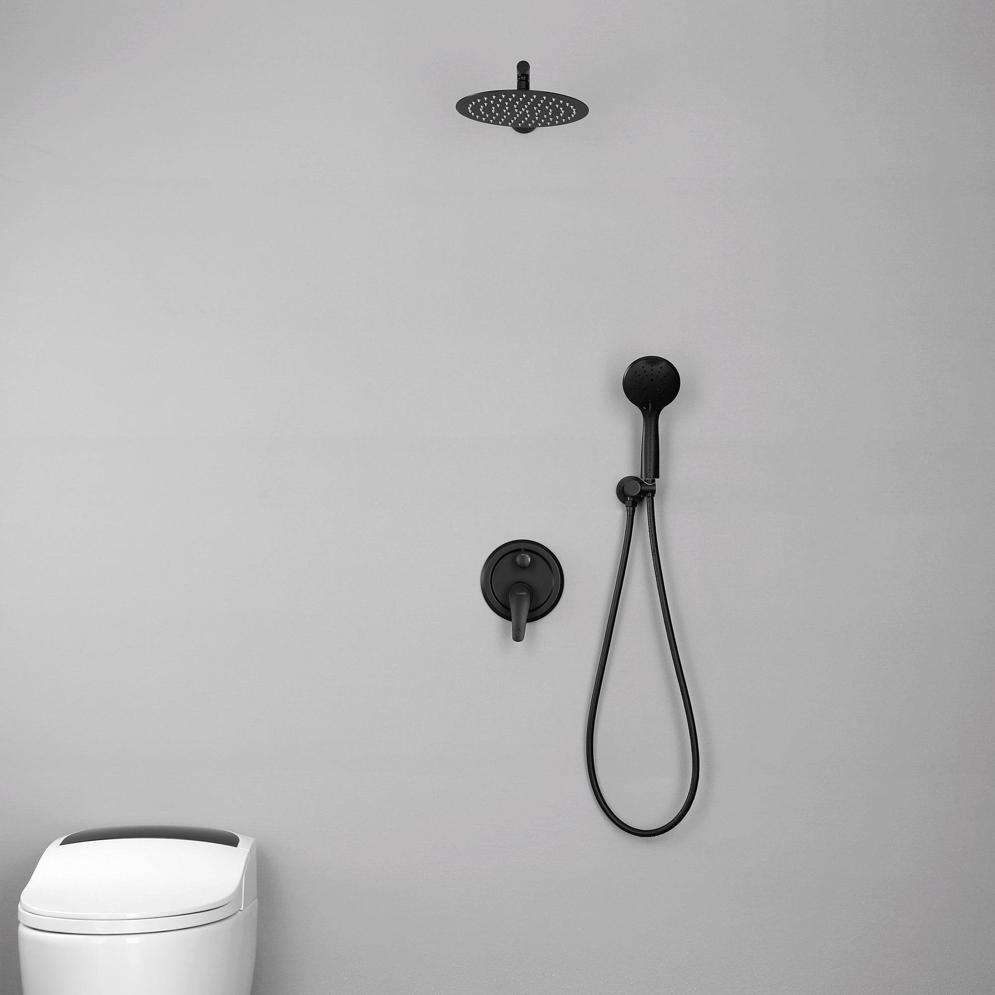 Boyel Living Elegant Wall Mount Dual Shower Heads Shower System-Boyel Living
