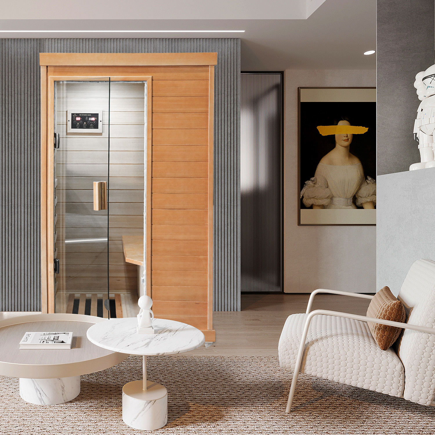 infrared sauna room single room 