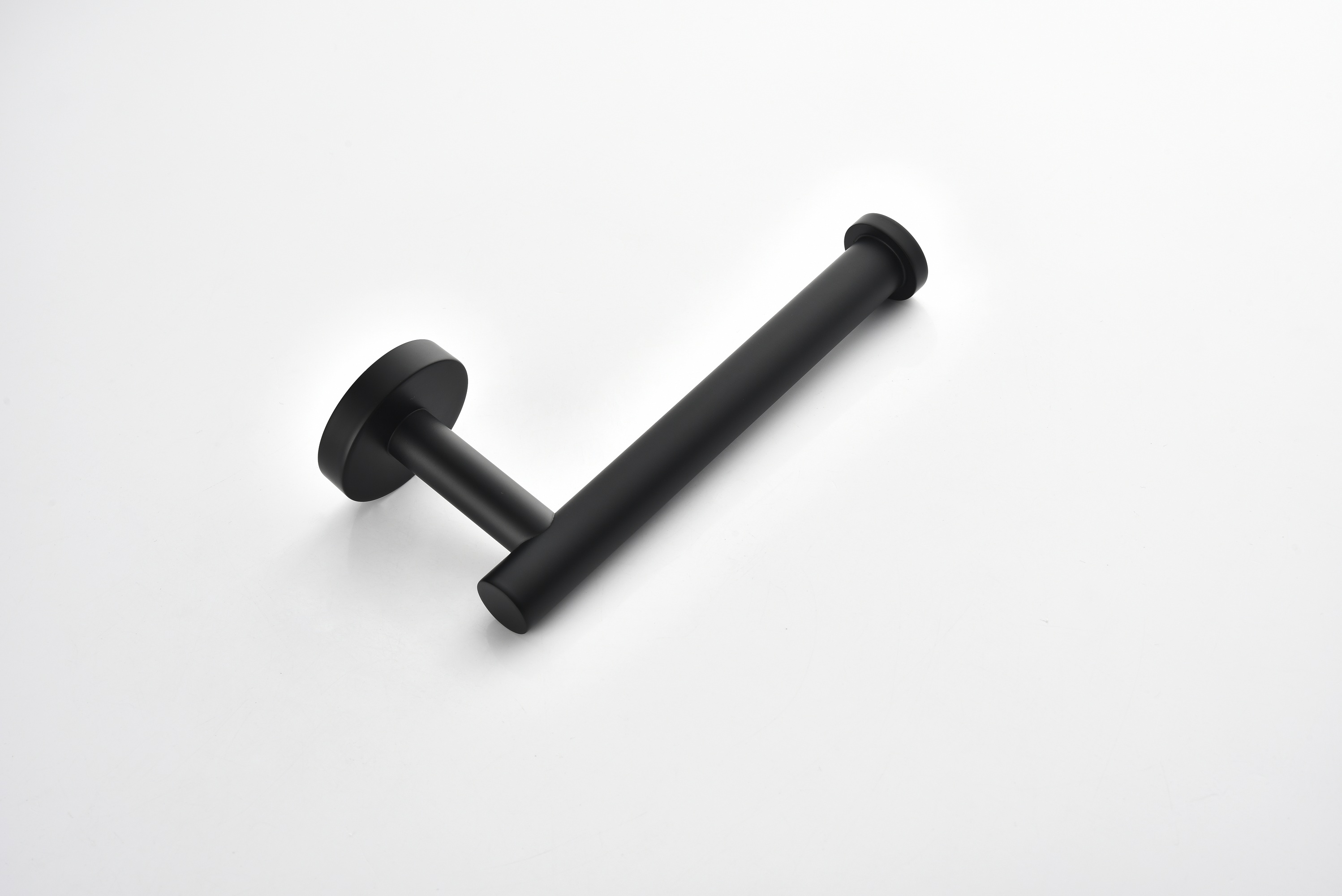 Bathroom Hardware Set Rustfree – 3-Piece Set in Brushed Nickel Finish / Black