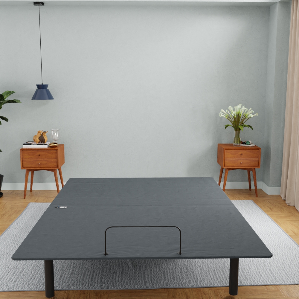 OS1 Black Twin Adjustable Bed Base With Head Position Adjustments