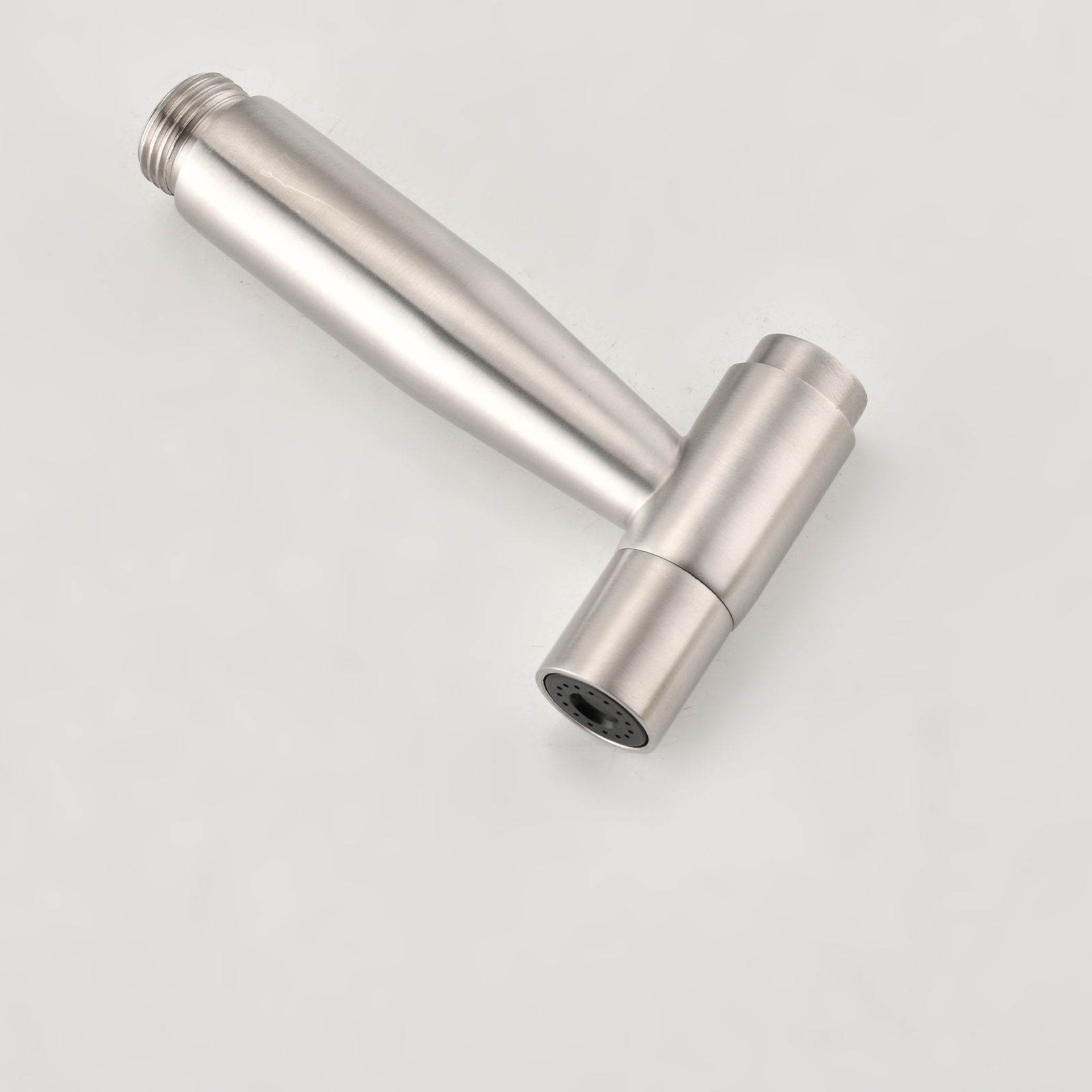 RV Kitchen Sink Faucet Brushed Gold Kitchen Faucet with Side Sprayer 3 Holes Double Handle 304 Stainless Steel 360 Swivel Rotation Faucet for Outdoor Farmhouse Camper Laundry RV Bar