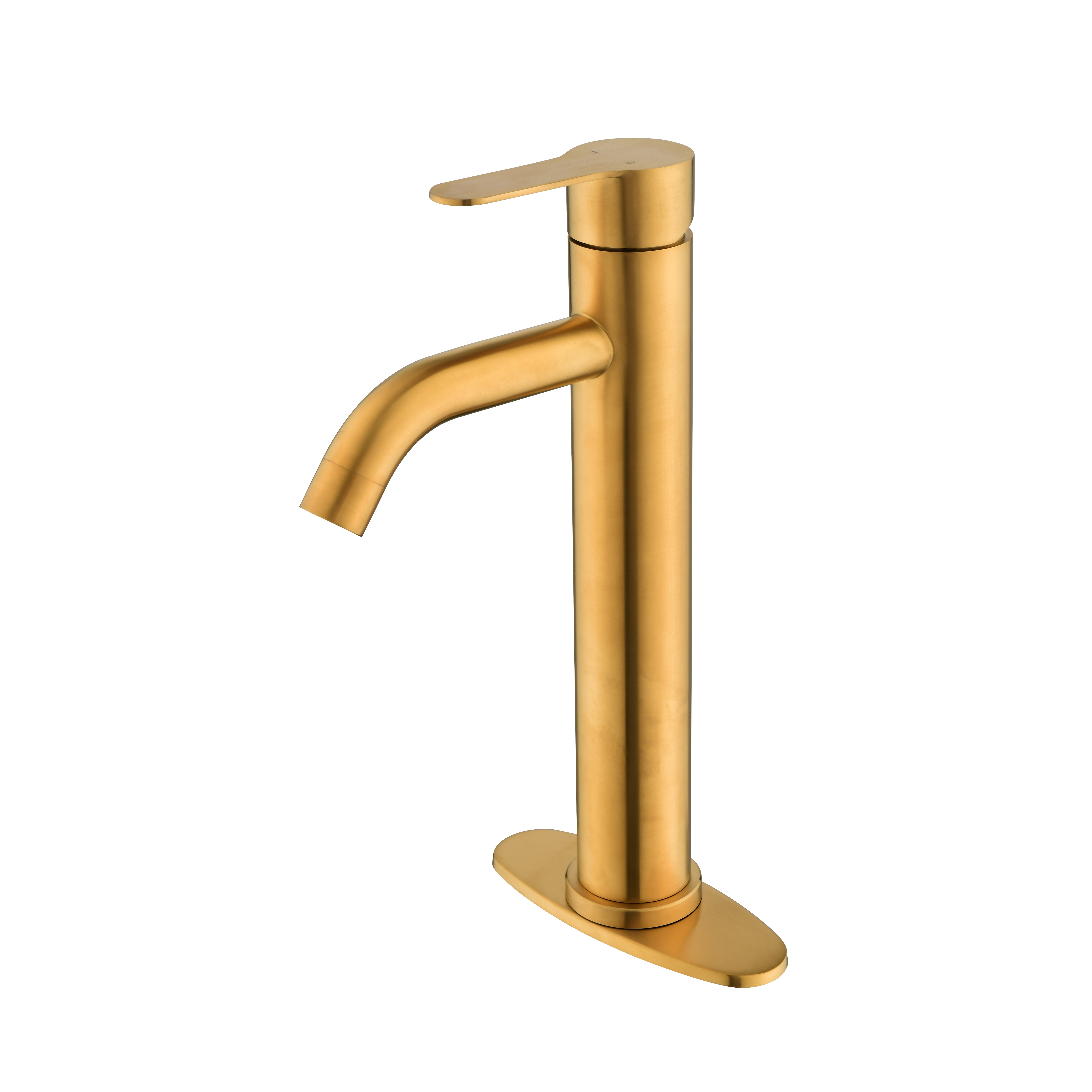 Waterfall Spout Bathroom Faucet,Single Handle Bathroom Vanity Sink Faucet