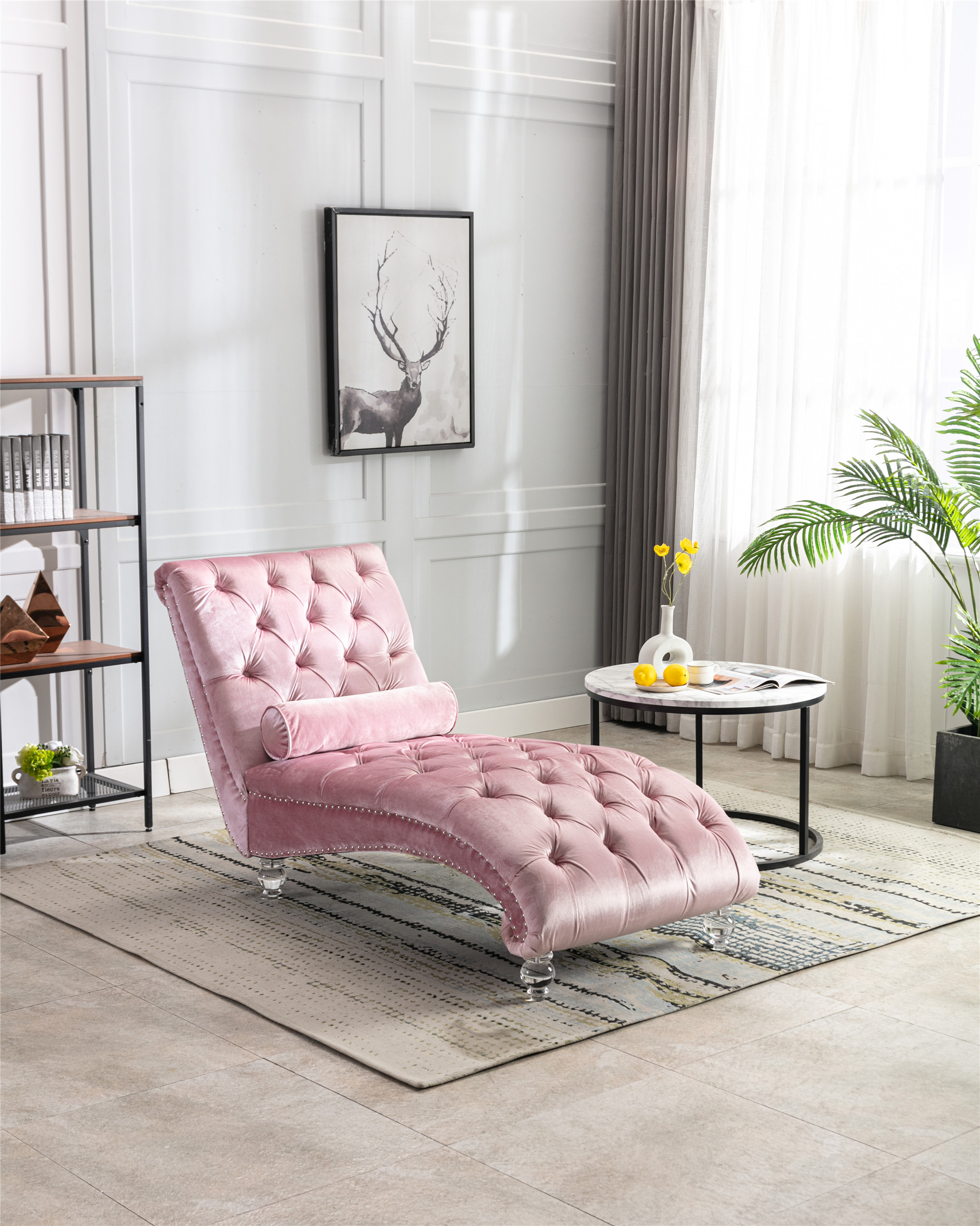 COOMORE   Leisure concubine sofa  with  acrylic  feet-Boyel Living