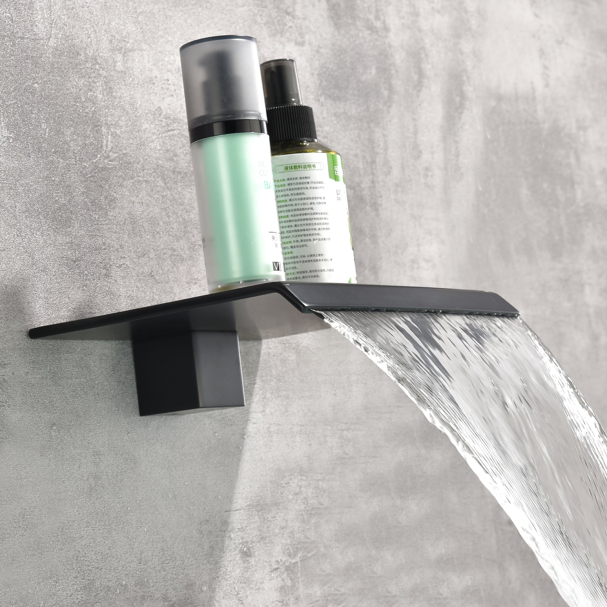 Boyel Living 10 in. Wall Mounted Single-Handle Shower Faucet Set with Tub Spout & Hand Shower-Boyel Living