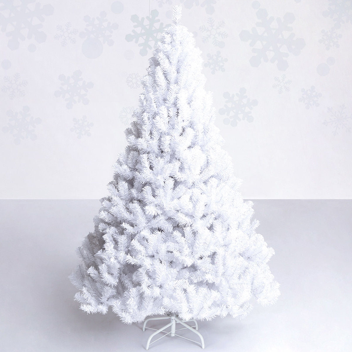 5 ft  White Artificial PVC Christmas Tree-Boyel Living