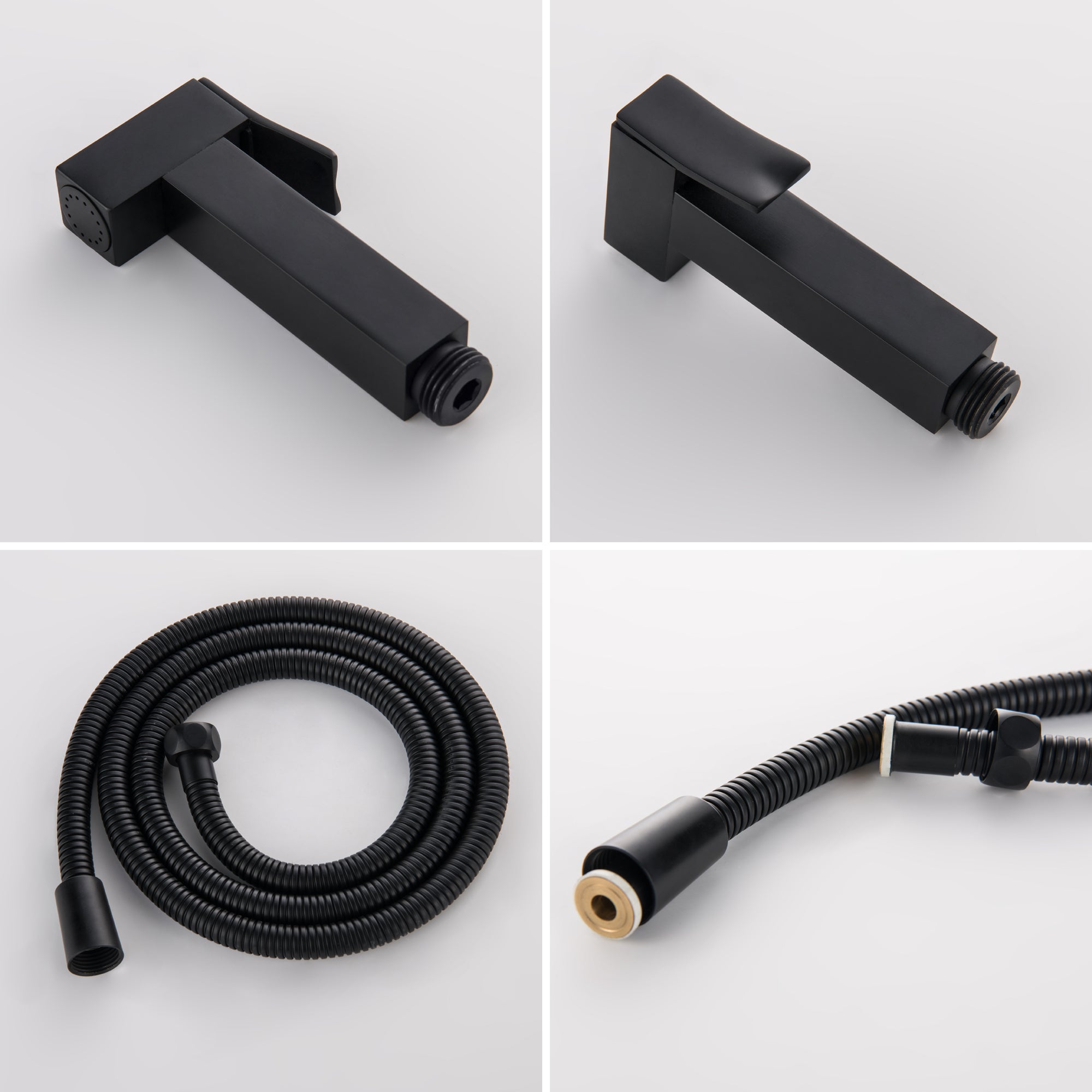 Boyel Living Wall Mount Single-Handle Bidet Faucet with Handle and Mixer Body-Boyel Living