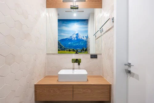 How to Use Wallpaper in the Bathroom-Boyel Living