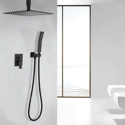 New Trends in Bathroom Design: Ceiling Mounted Shower Heads-Boyel Living