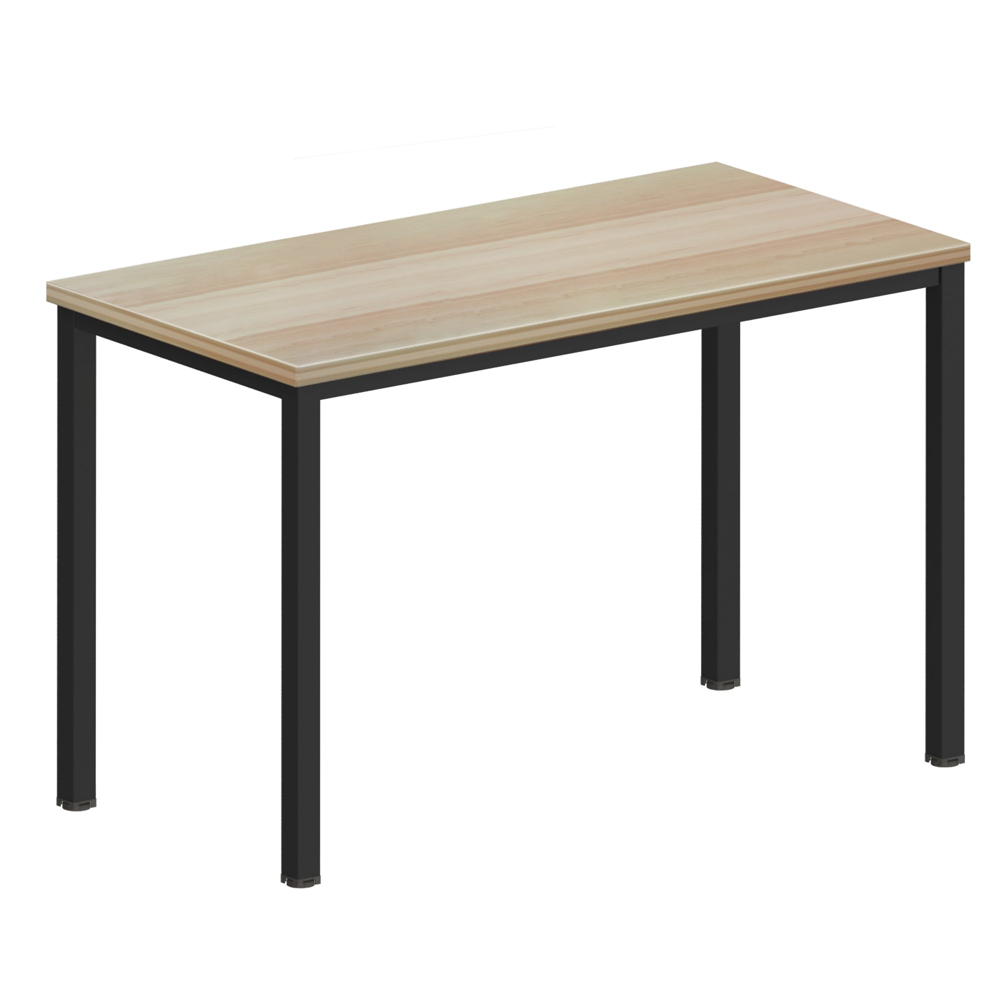 Beige 47 inch Computer Table with MDF And Metal Multi-function-Boyel Living