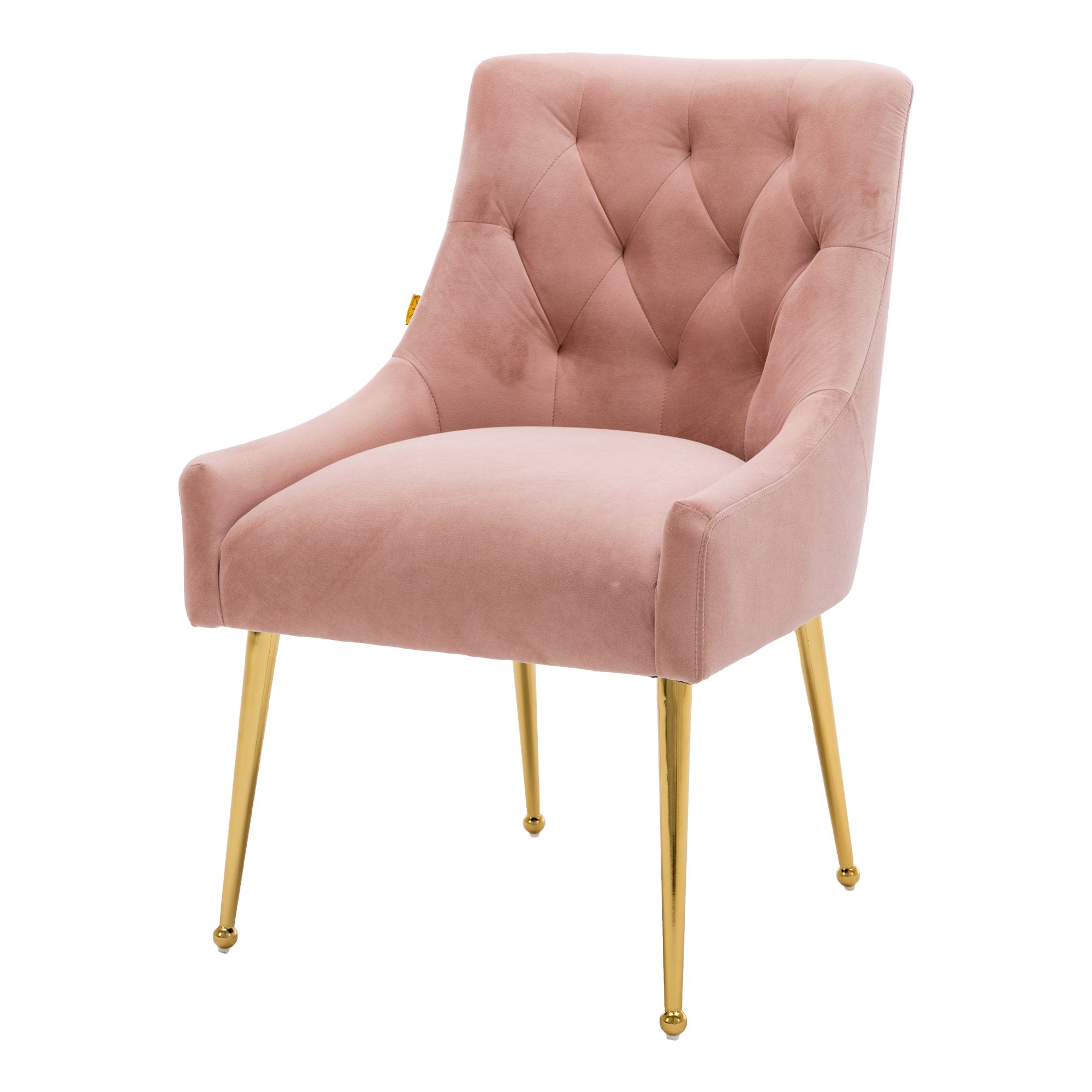 Boyel Living Tufted Velvet Upholstered Dining Chair, Velvet Side Chair, Accent Chair - Set of 2-Boyel Living