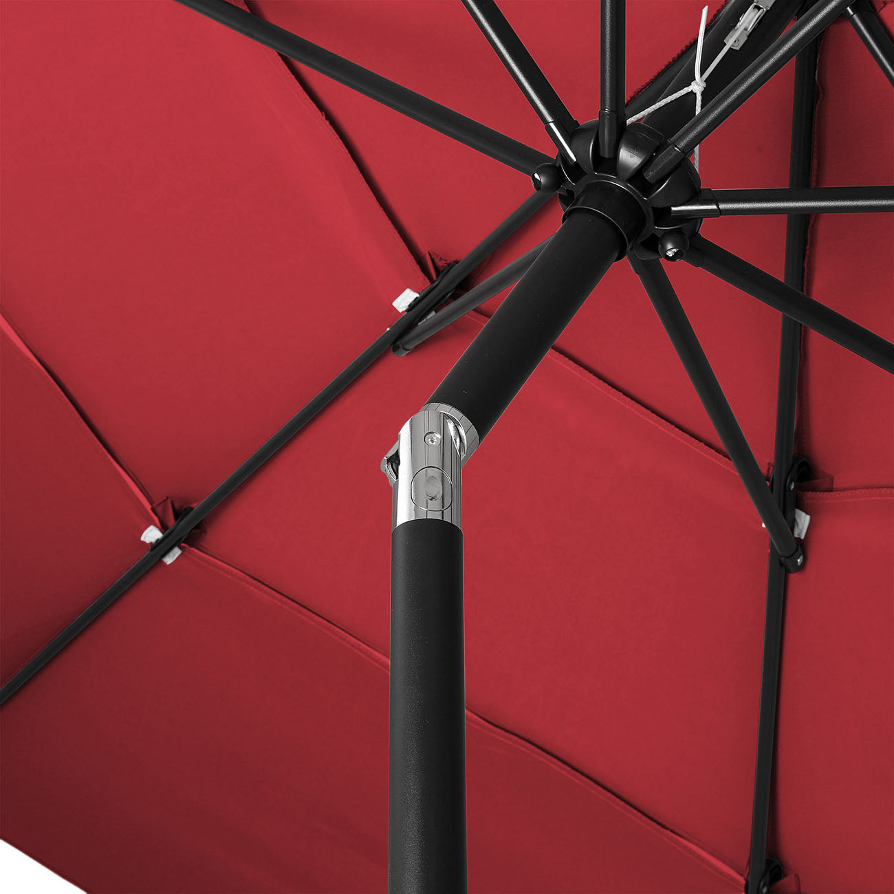Boyel Living 10ft Patio Umbrella with Double Airvent (Burgundy)-Boyel Living
