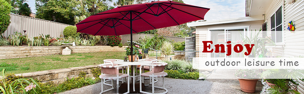 patio umbrella large