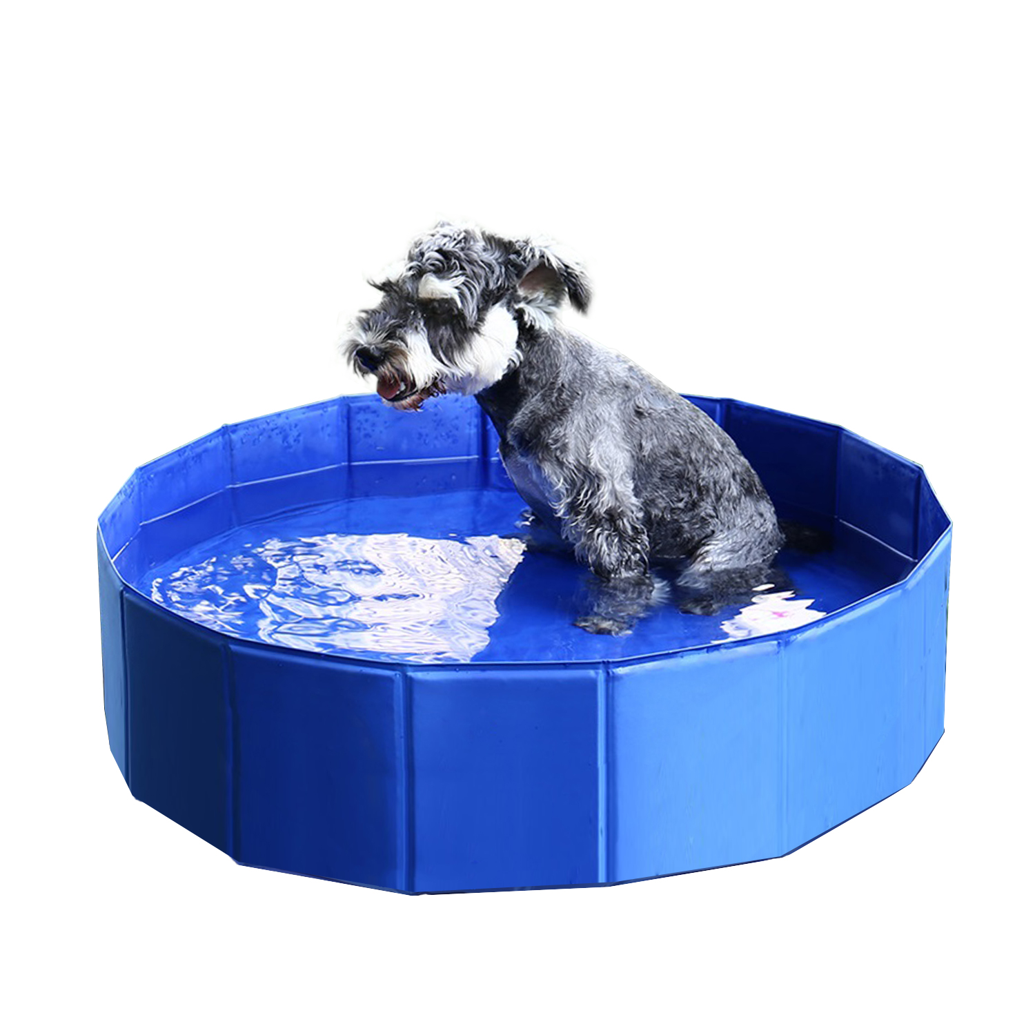 Summer Pet Dog Swimming Pool Pet Bath Pool for Puppy Washing Portable PVC Outdoor Durable Pet Bathing Tub Kid Pool for Large Dog-Boyel Living