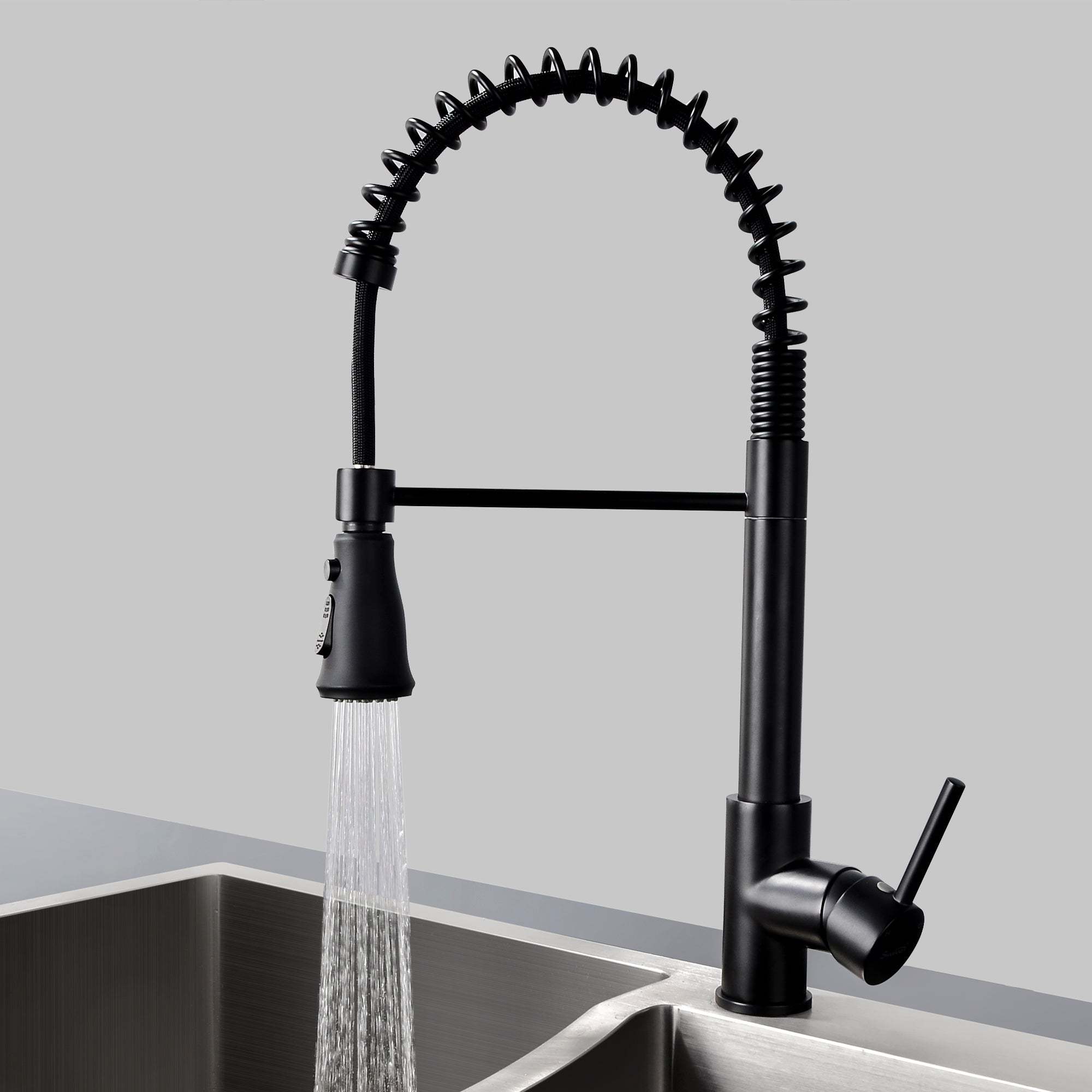 Boyel Living Single Handle Pull Down Sprayer Kitchen Faucet With Suppl   3490d304fdaa4f299793582e959849e3 2160x 