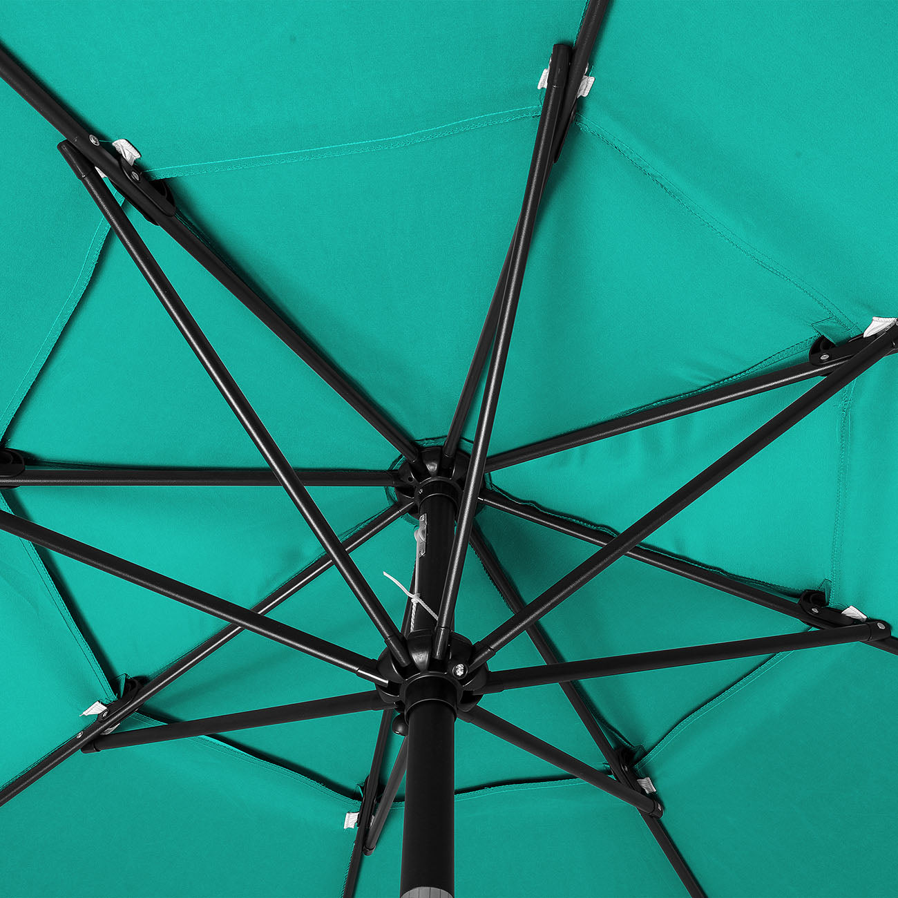 Boyel Living 10ft Patio Umbrella with Double Air Vent (Turquoise)-Boyel Living