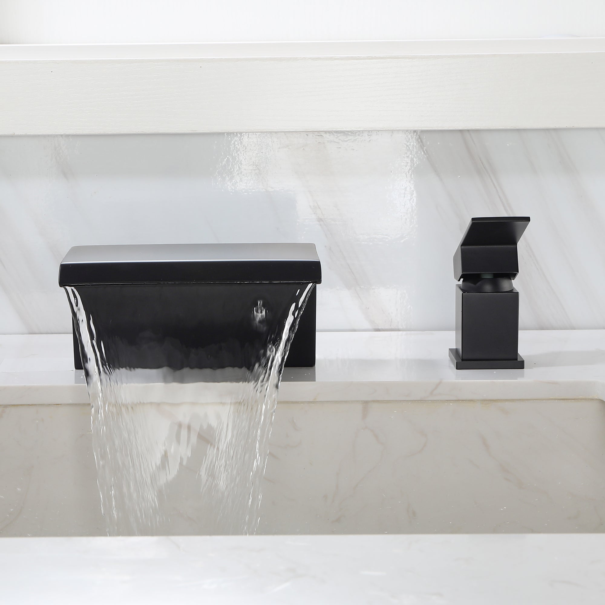 Boyel Living 8 in. Widespread Single Handle Bathroom Faucet with cUPC Hose-Boyel Living