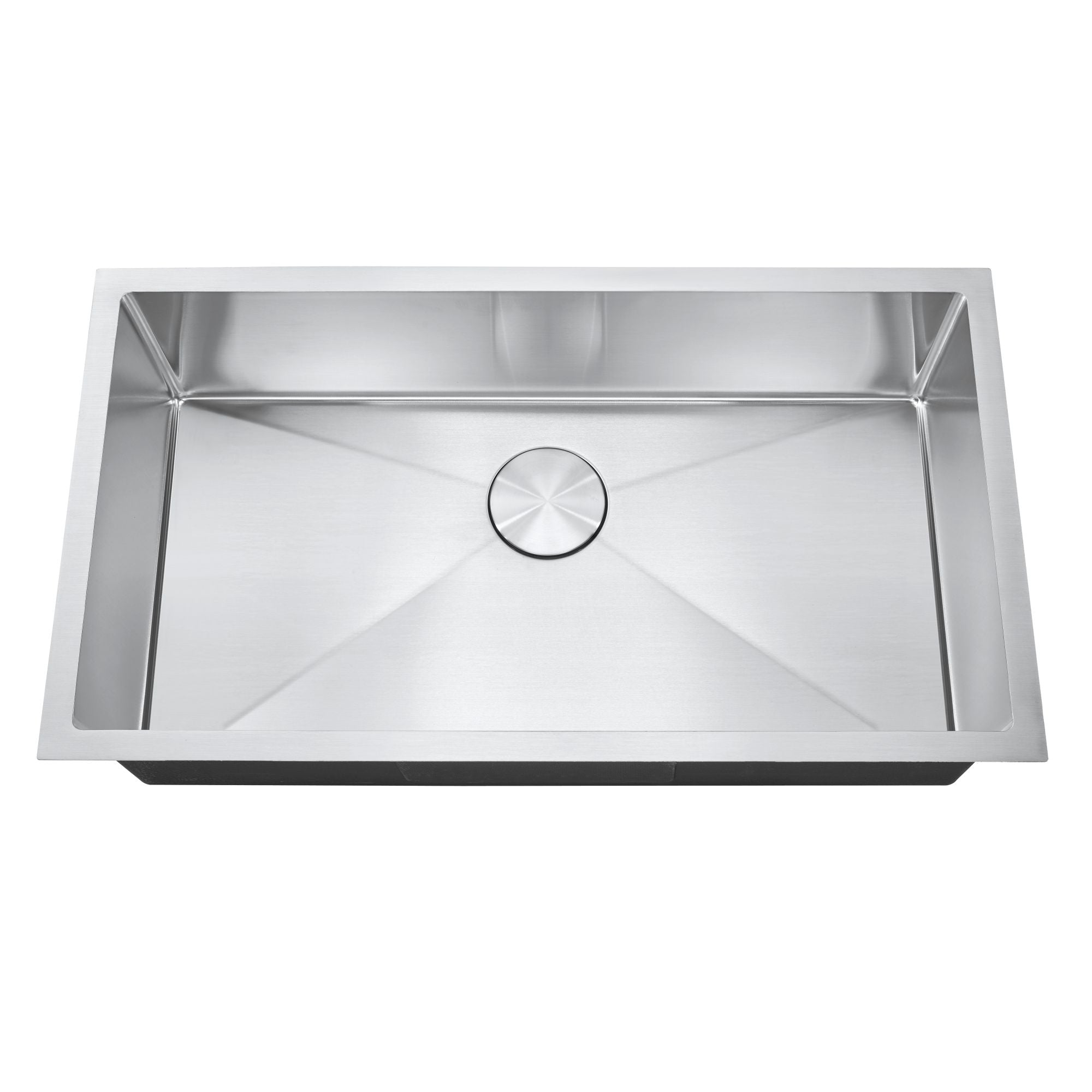 304 Premium Stainless Steel Single Bowl 32'' x 18'' x 9'' Under-mount Handmade Kitchen Sink-Boyel Living