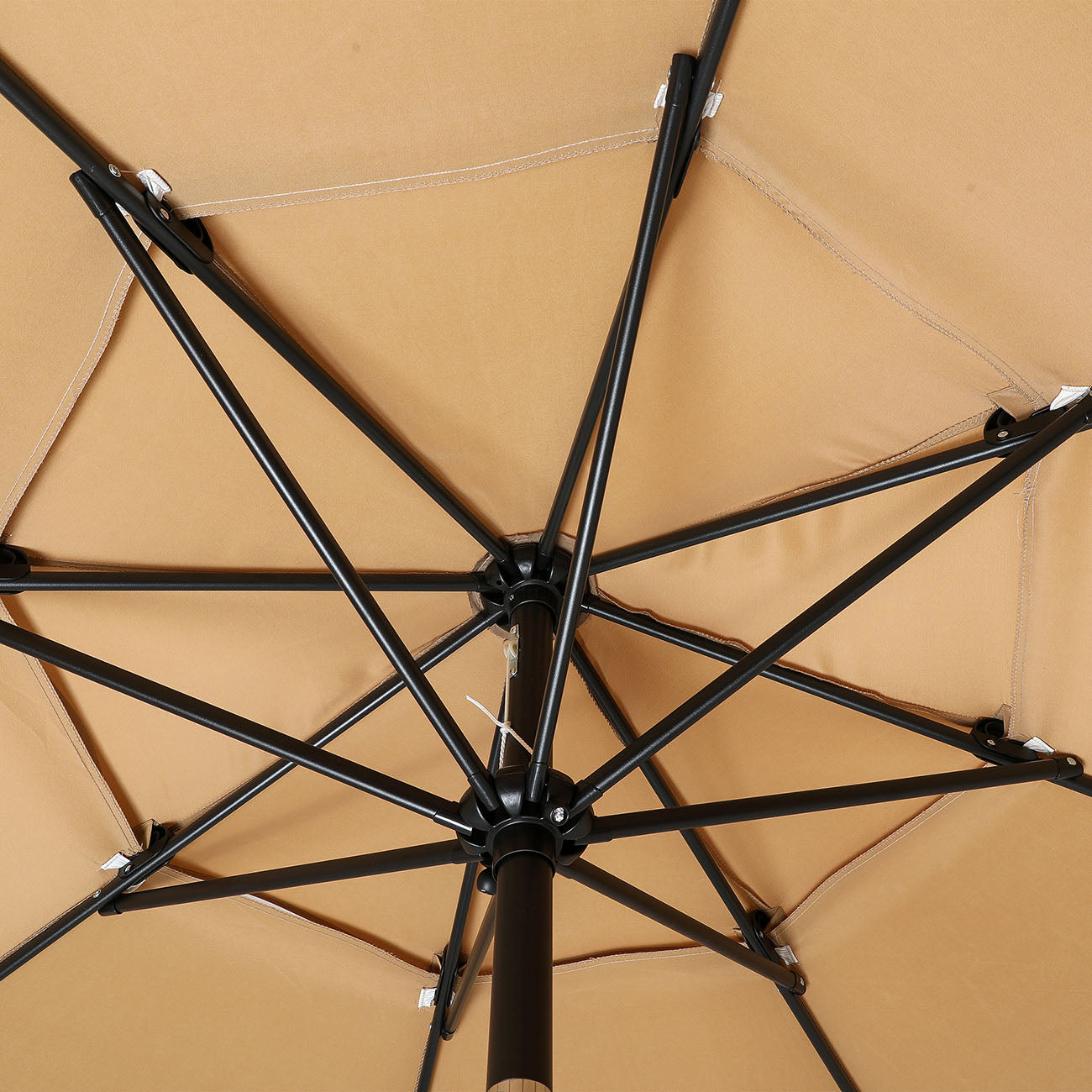 Boyel Living 10ft Patio Umbrella with Double Airvent (Beige)-Boyel Living