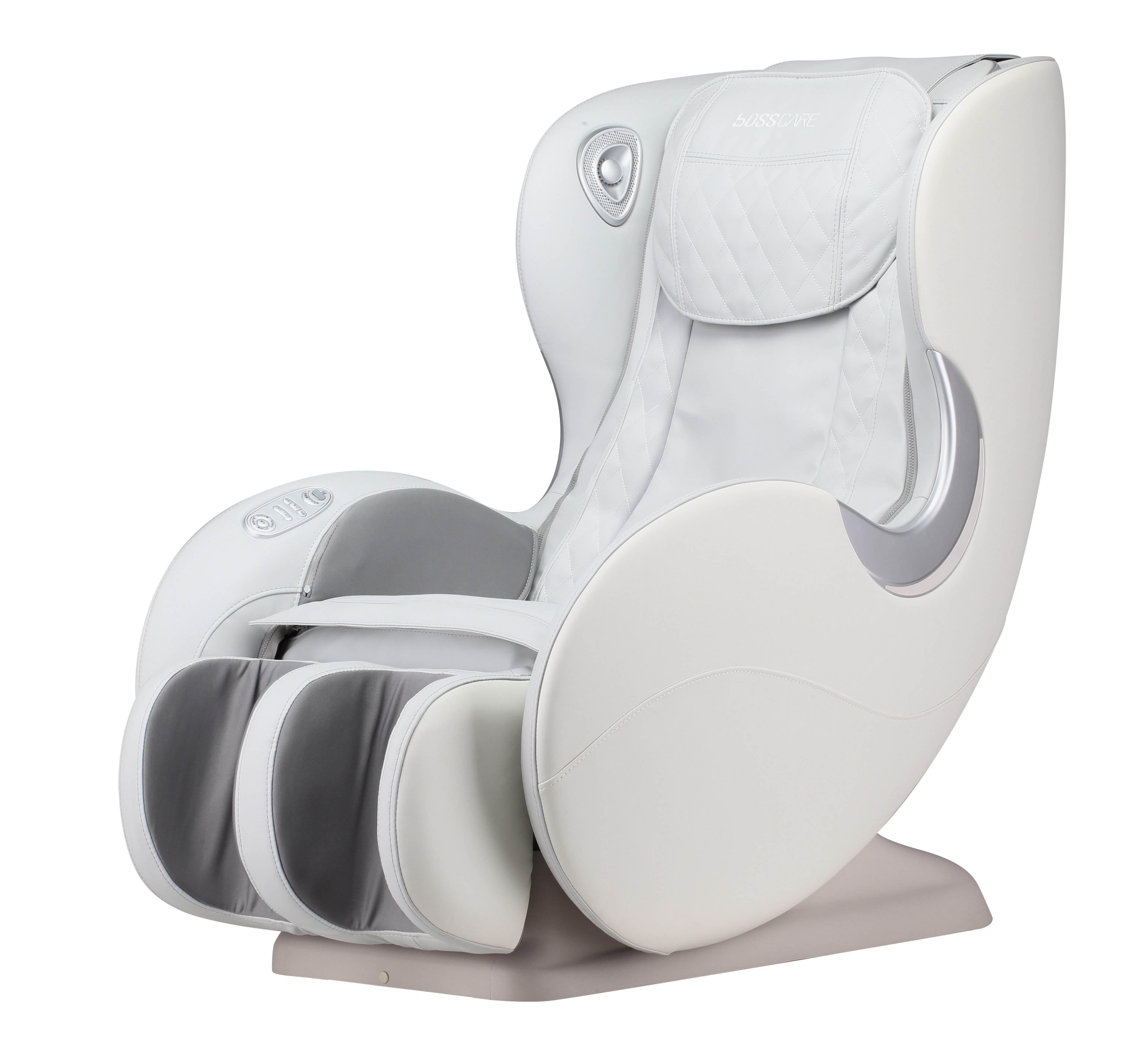 Massage Chairs SL Track Full Body and Recliner, Shiatsu Recliner, Massage Chair with Bluetooth Speaker-Beige-Boyel Living