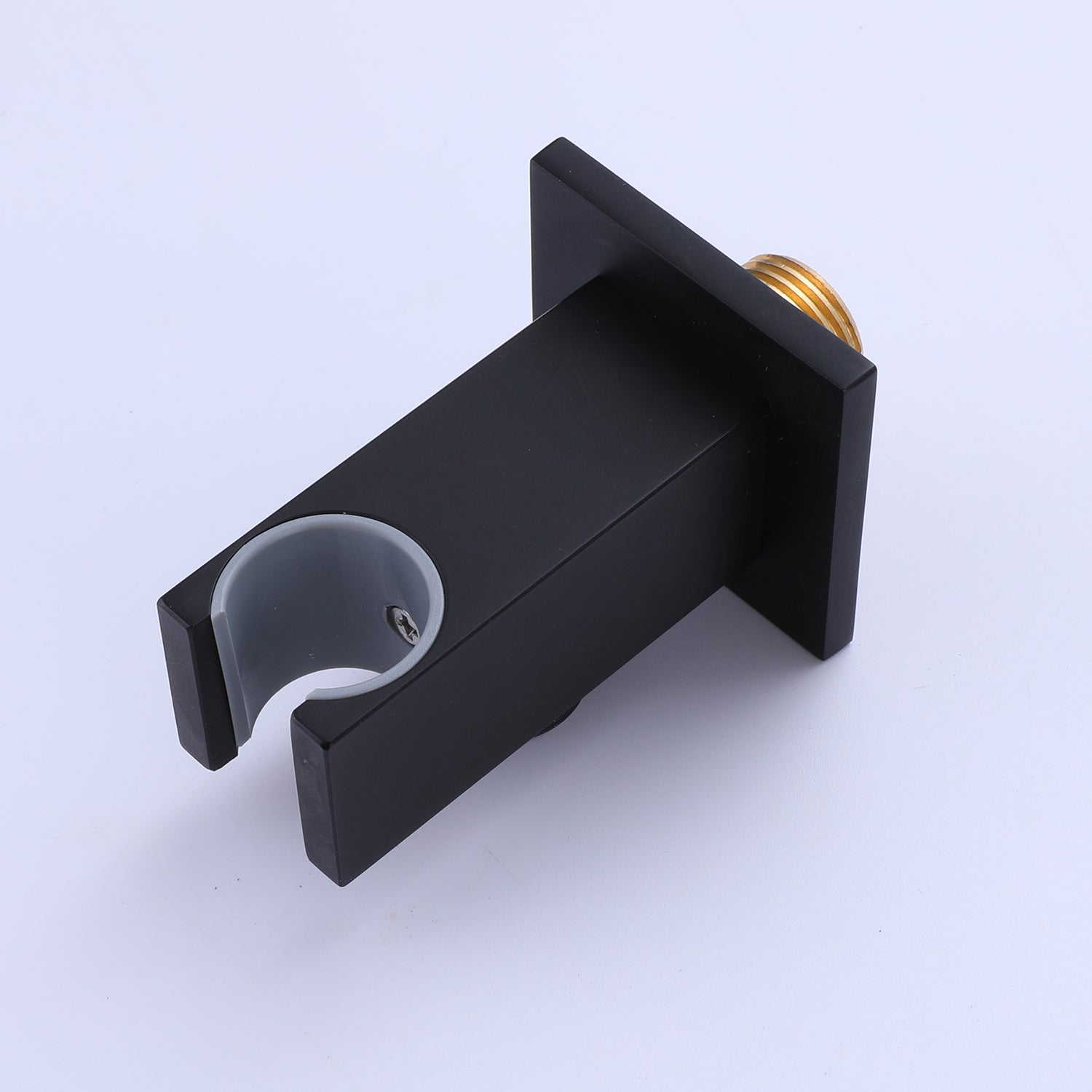 Boyel Living 10 in. Square Shower System Bathroom Shower Towers with Hand-Shower in Black-Boyel Living