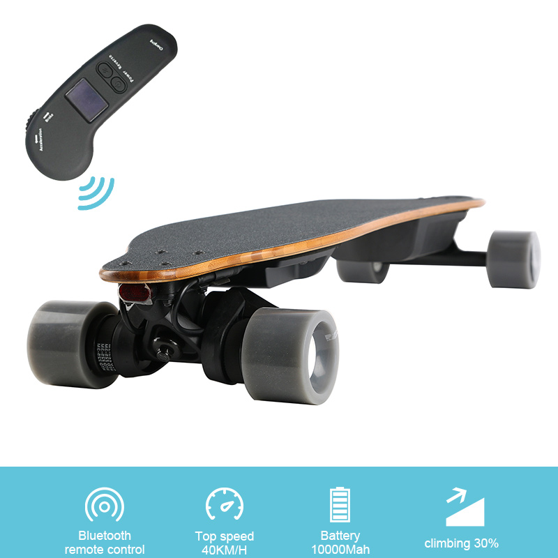 FAST  FURIOUS Electric Skateboard 600W Dual Belt Motors with Remote Control Top Speed 25MPH, 19 Miles Range Longboard Can Carry 330 Pounds for Adults and Youth Elecreic skateboard-Boyel Living