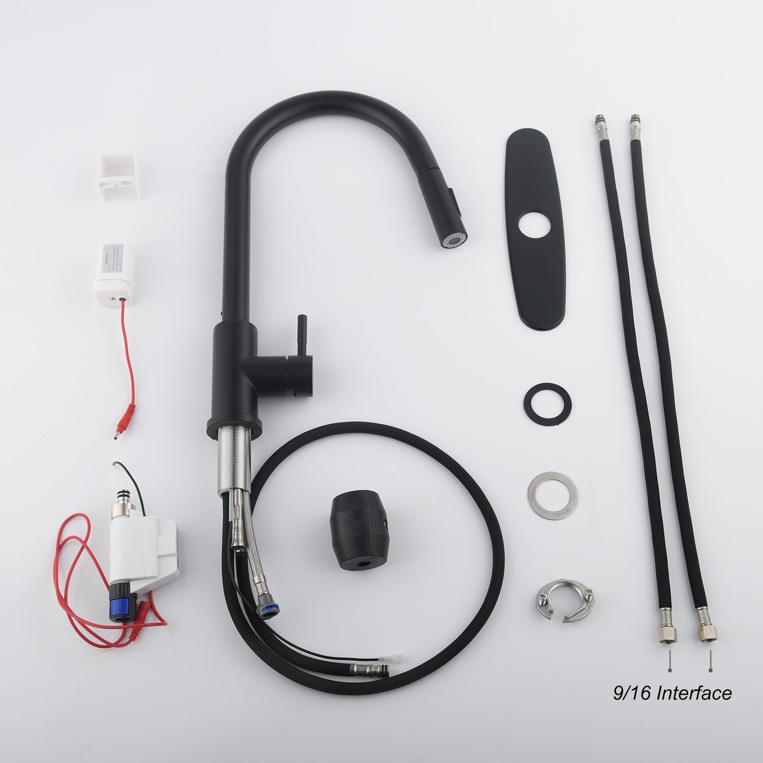 Touch Kitchen Faucet with Pull Down Sprayer-Boyel Living