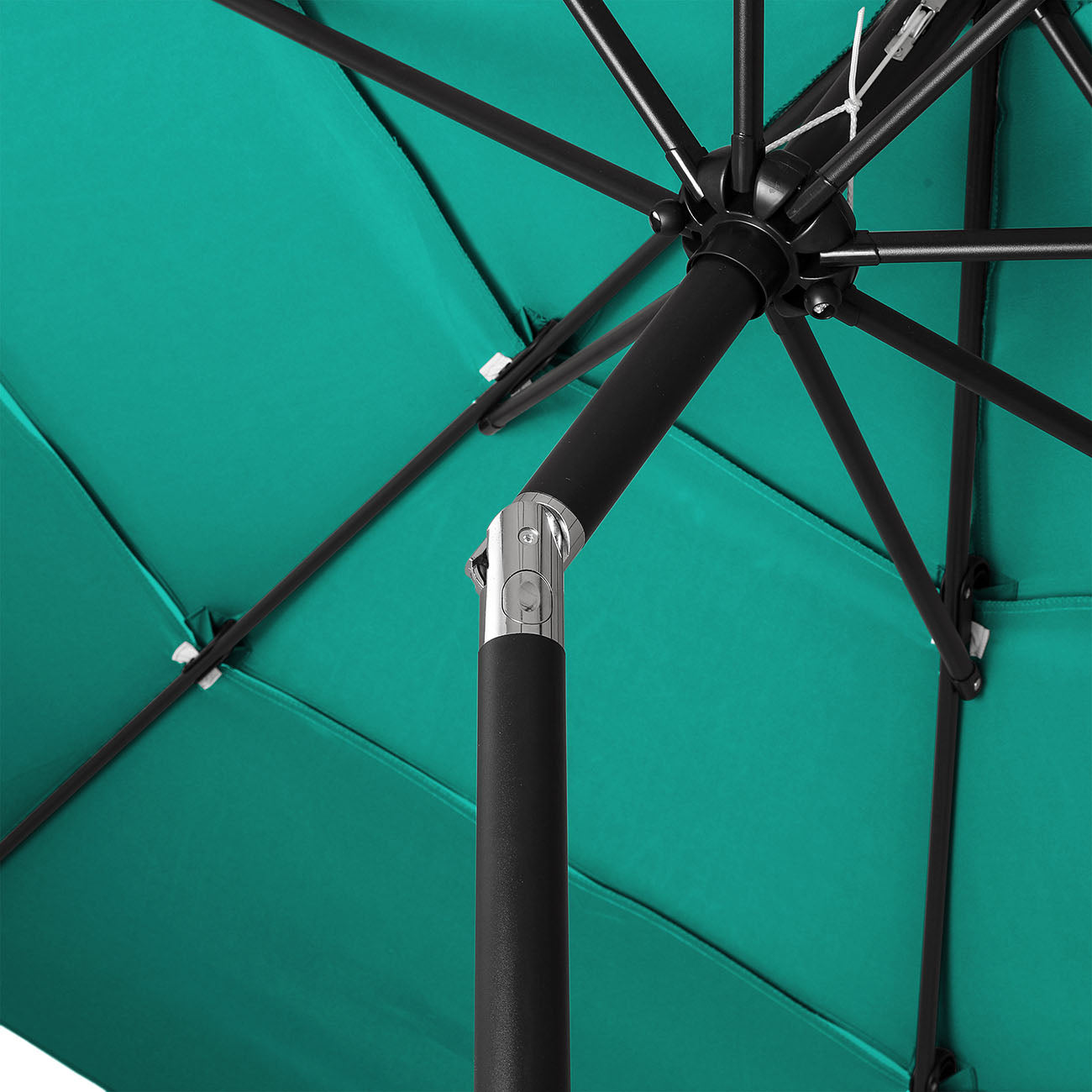 Boyel Living 10ft Patio Umbrella with Double Air Vent (Turquoise)-Boyel Living