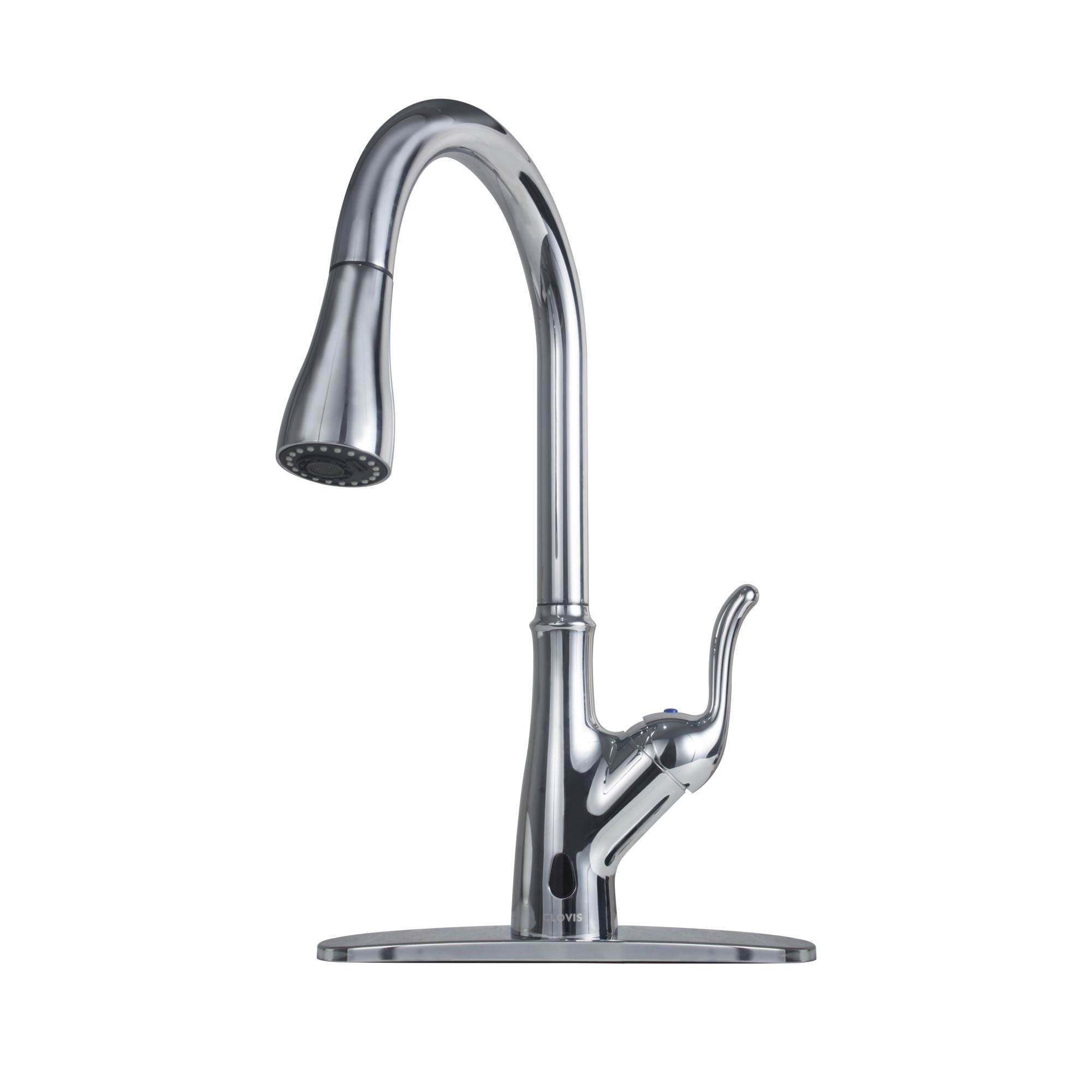 Pull Down Touch-less Single Handle Kitchen Faucet-Boyel Living