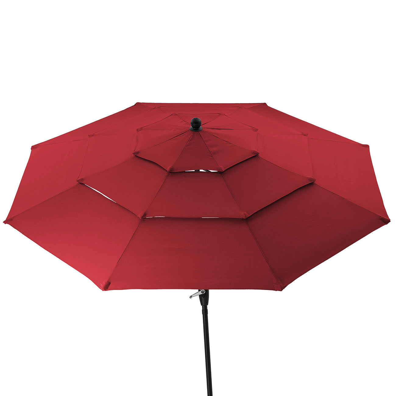Boyel Living 10ft Patio Umbrella with Double Airvent (Burgundy)-Boyel Living