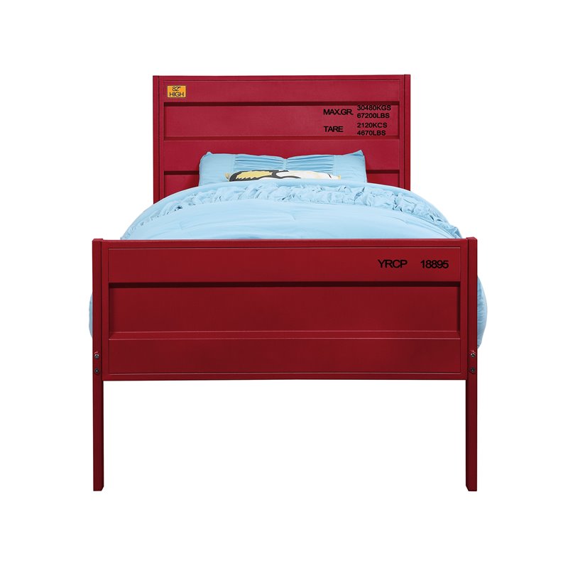 ACME Cargo Full Bed, Red-Boyel Living