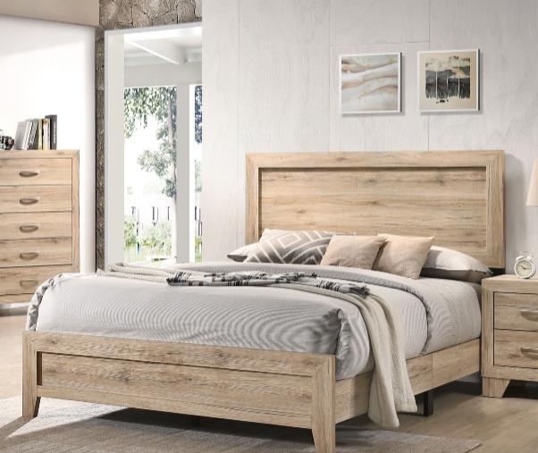ACME Miquell Queen Bed, Natural-Boyel Living