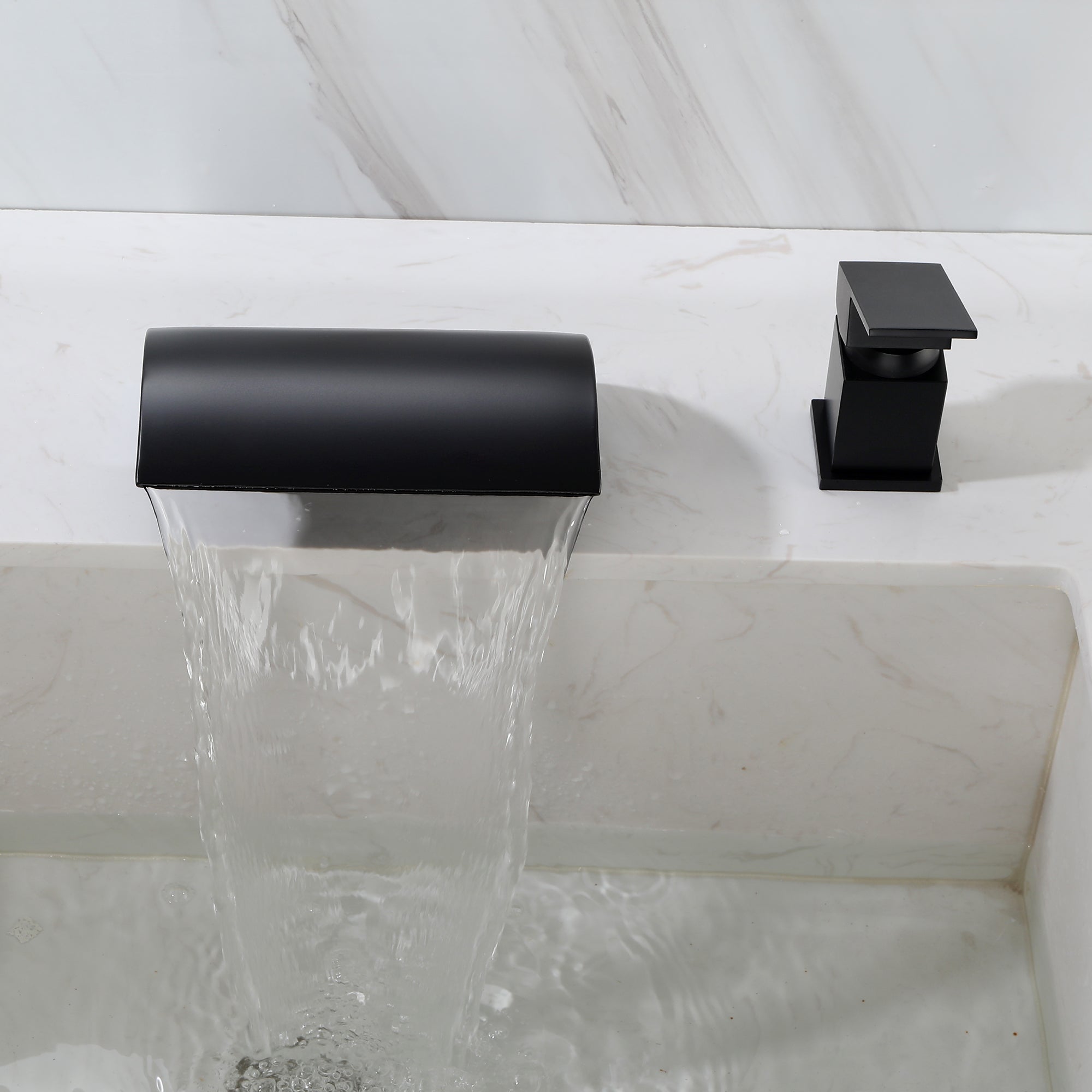 Boyel Living 8 in. Widespread Single Handle Bathroom Faucet with cUPC Hose-Boyel Living