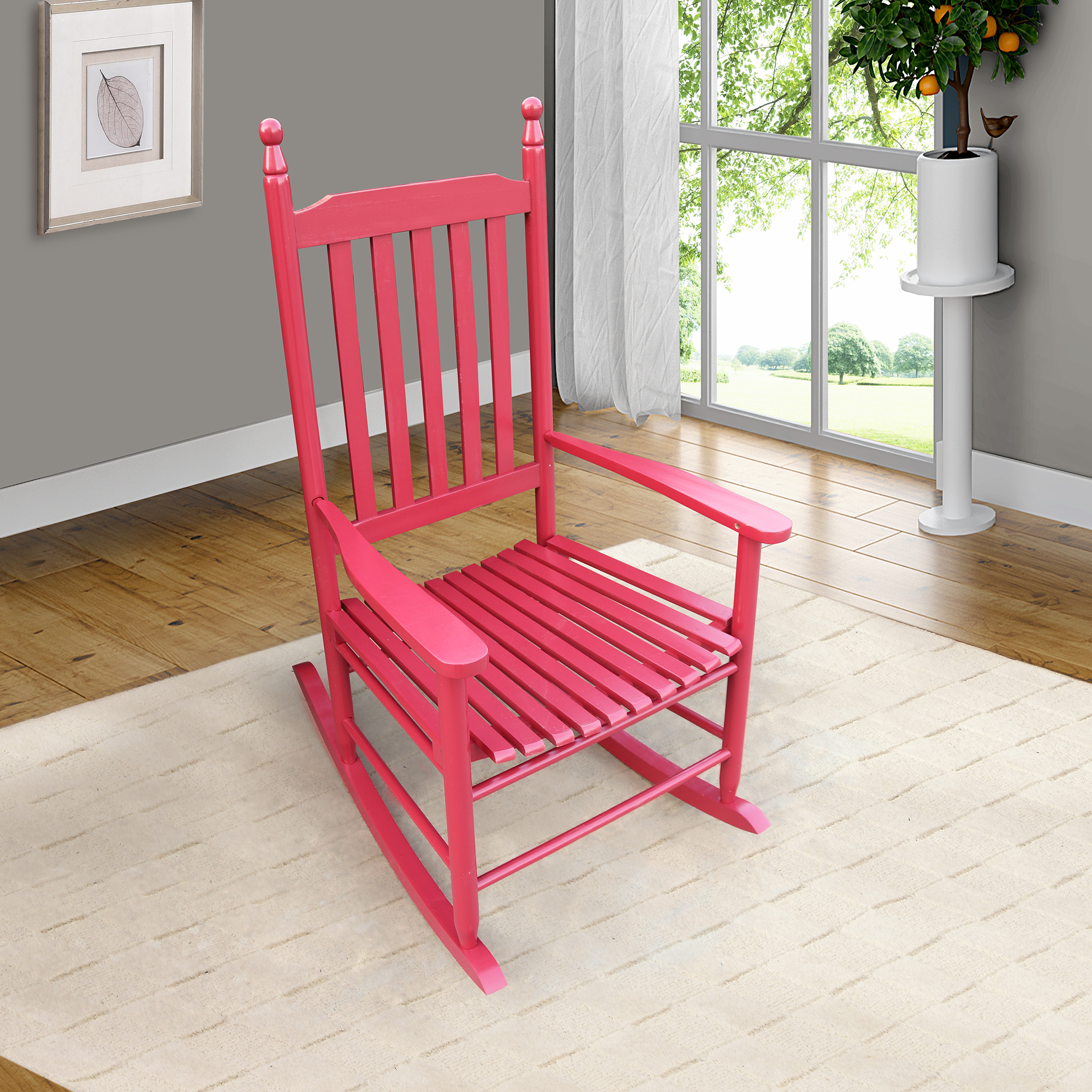 wooden porch rocker chair  Red-Boyel Living