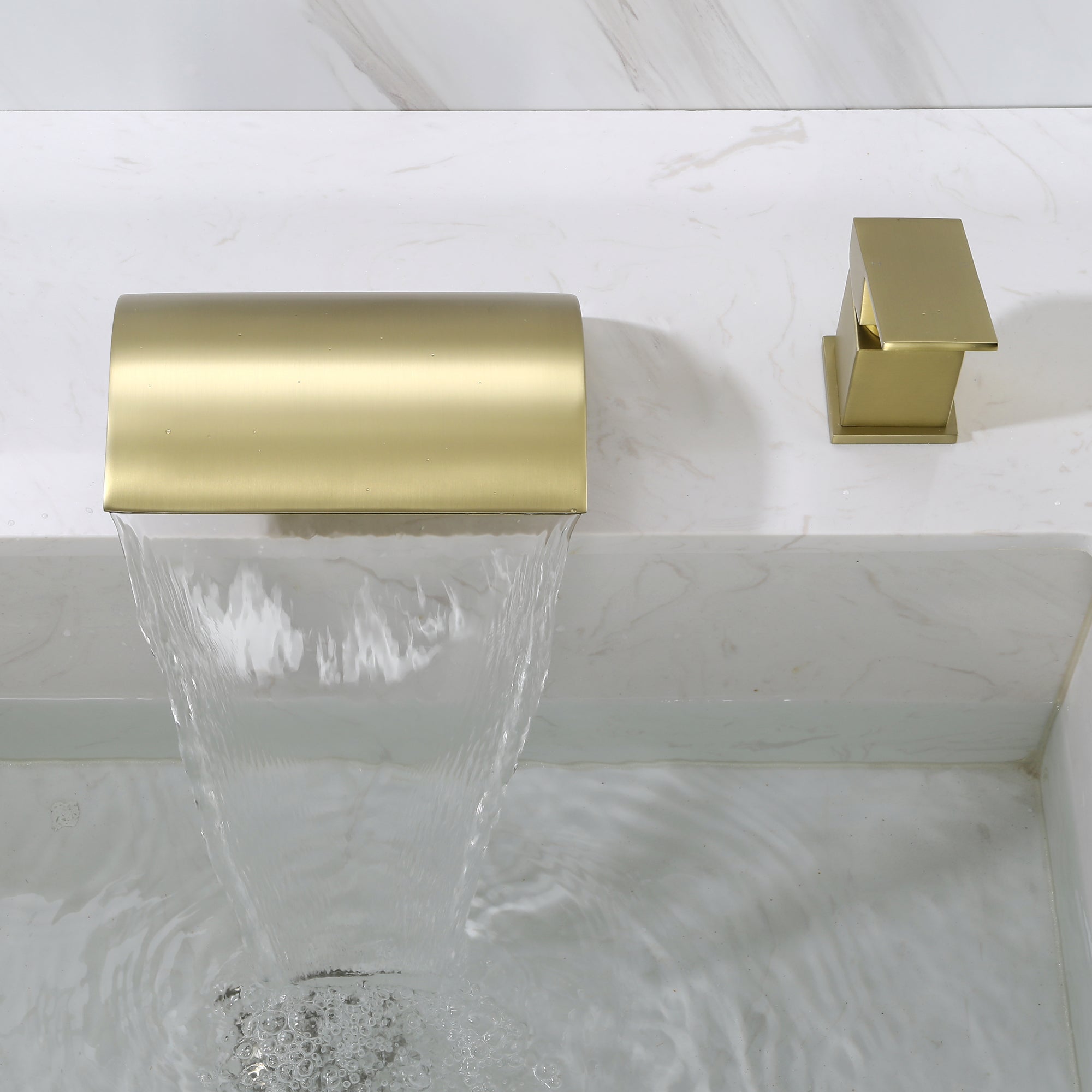 Boyel Living 8 in. Widespread Single Handle Bathroom Faucet with cUPC Hose-Boyel Living