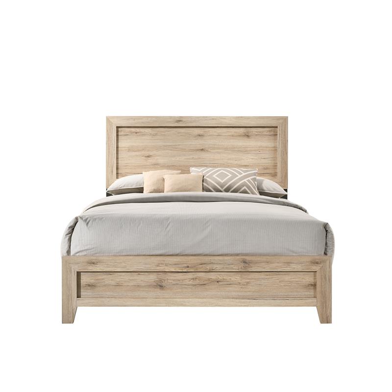 ACME Miquell Eastern King Bed, Natural-Boyel Living