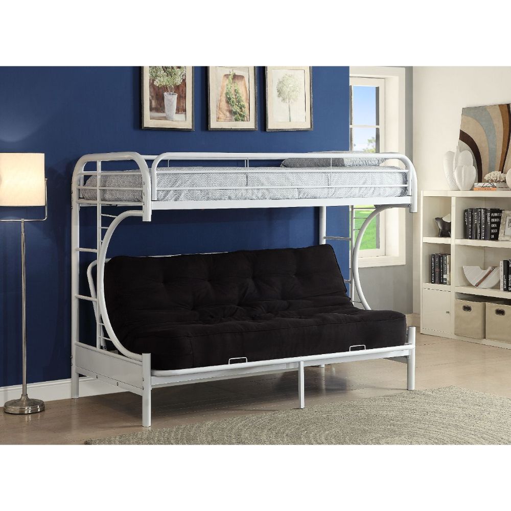 ACME Eclipse Bunk Bed (Twin XL/Queen/Futon) in White-Boyel Living