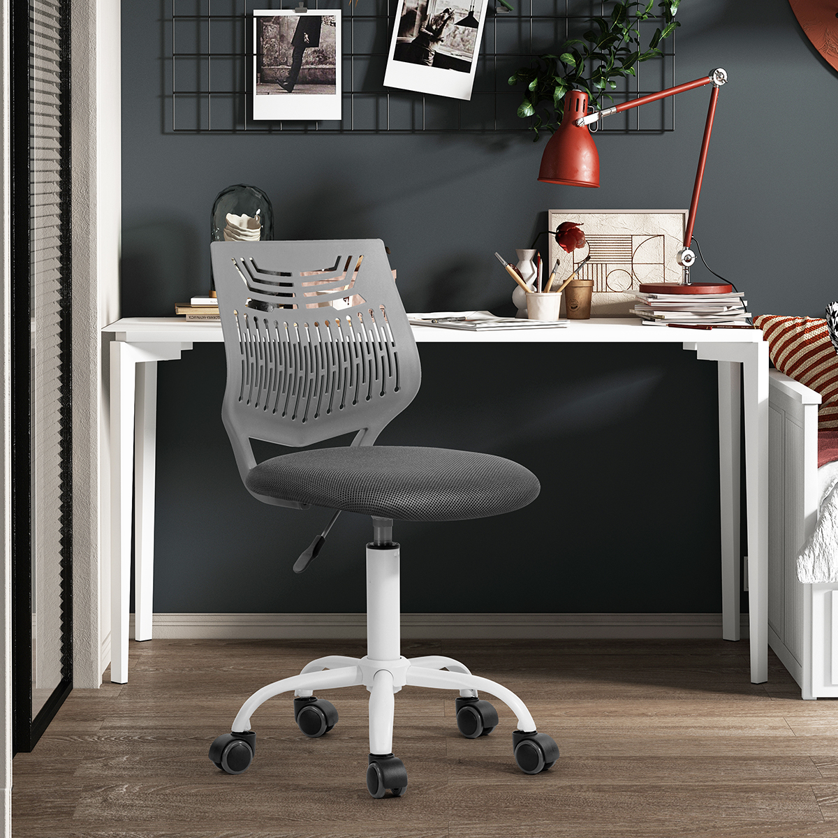 Plastic Task Chair/ Office Chair-Boyel Living