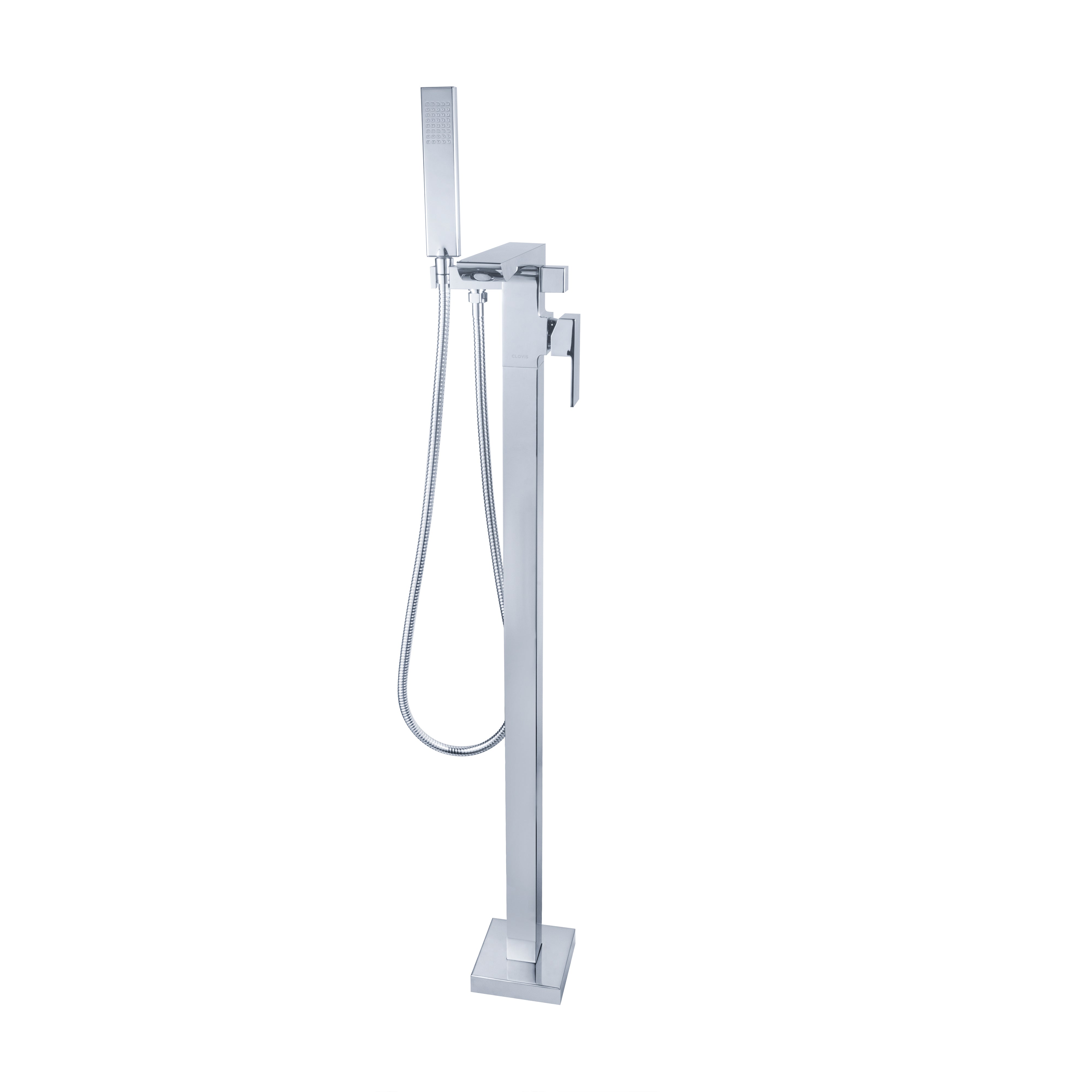 Single Handle Floor Mounted Freestanding Tub Filler-Boyel Living