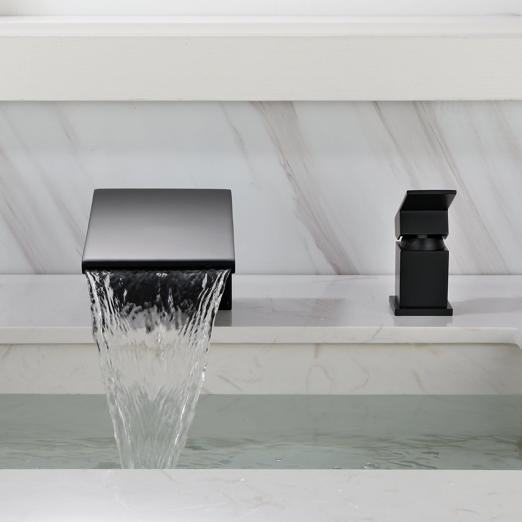 Boyel Living 8 in. Widespread Single Handle Bathroom Faucet with cUPC Hose-Boyel Living