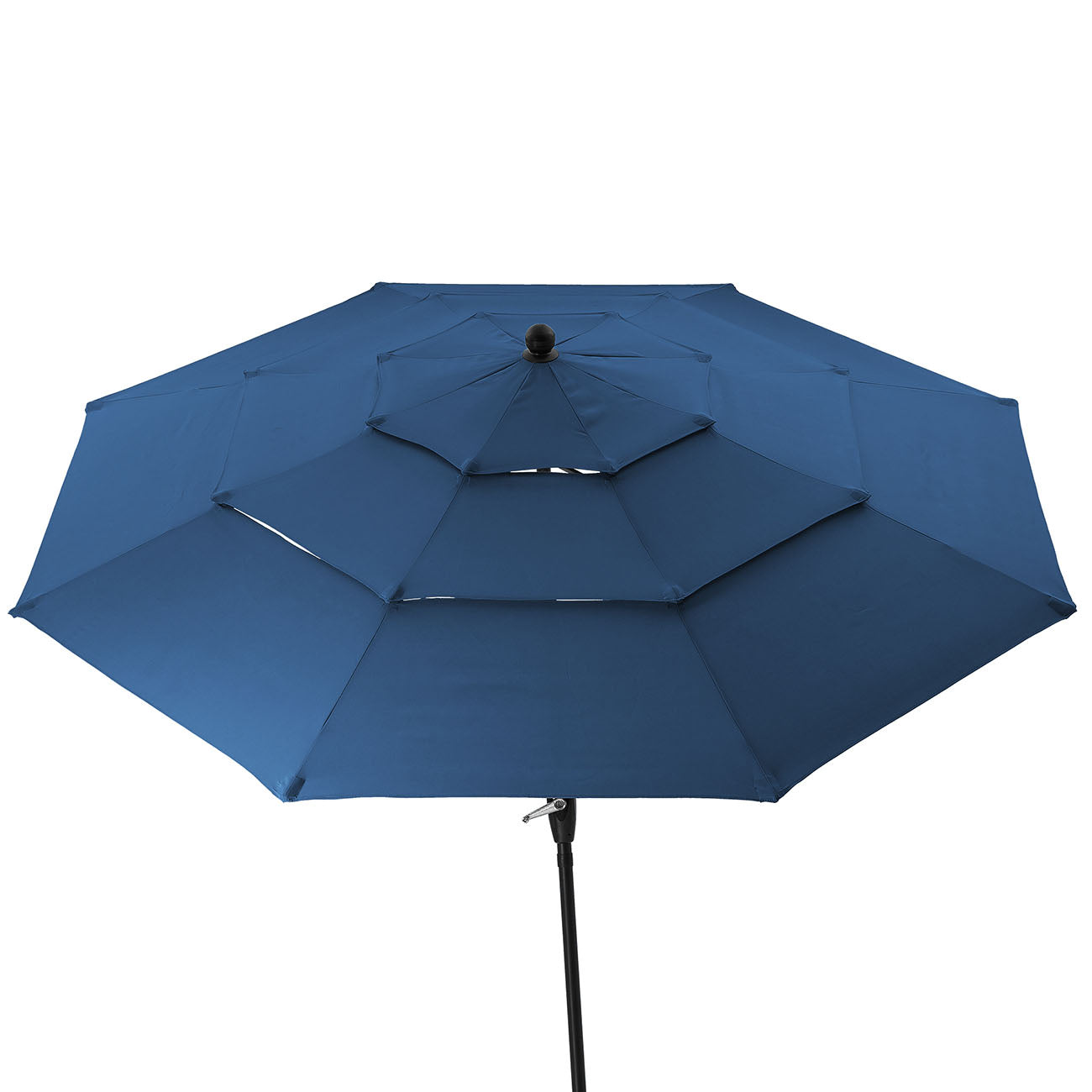 Boyel Living 10ft Patio Umbrella with Double Airvent (Navy)-Boyel Living