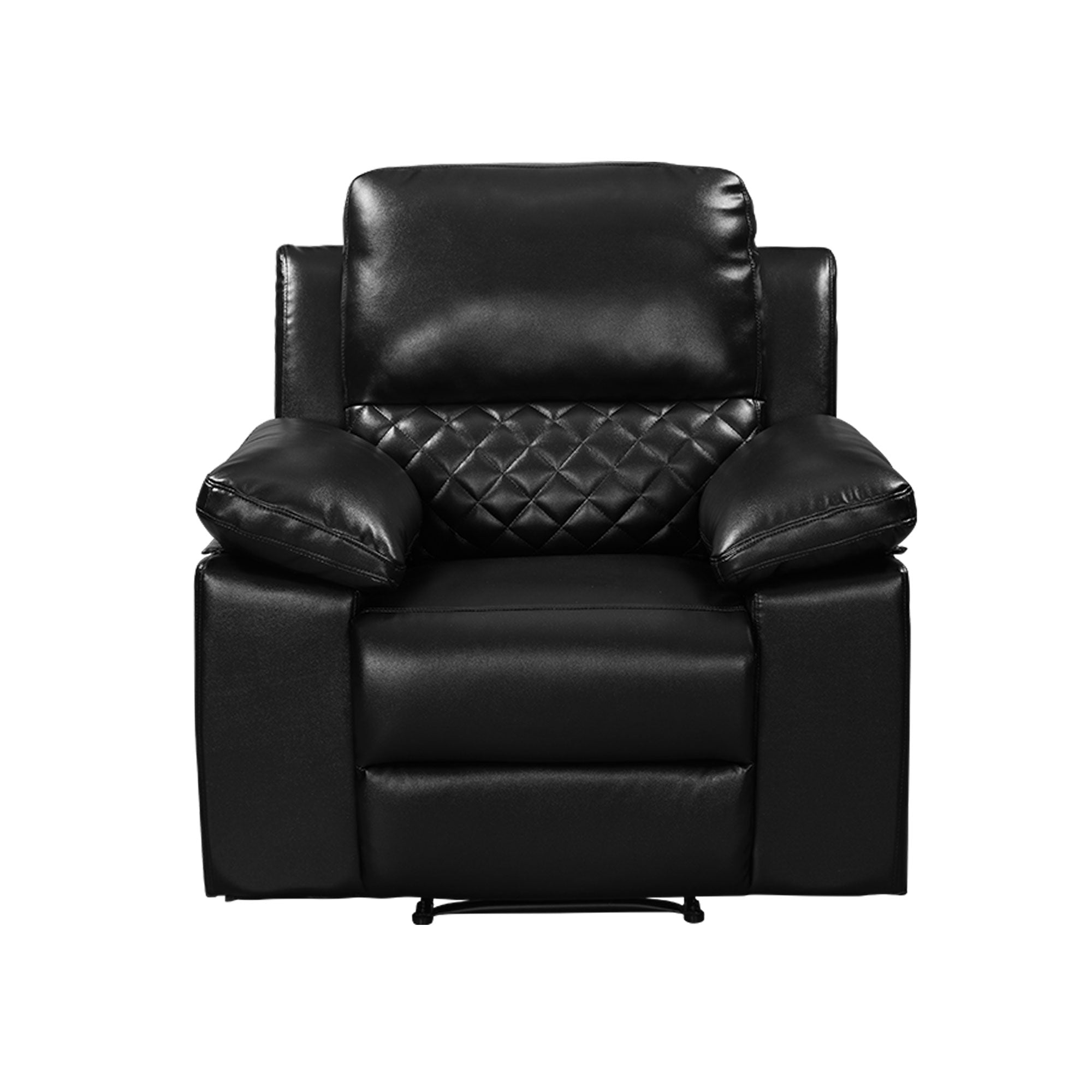 Modern Design Air Leather and PVC Manual Recliner Chair Home Theater Seating-Boyel Living