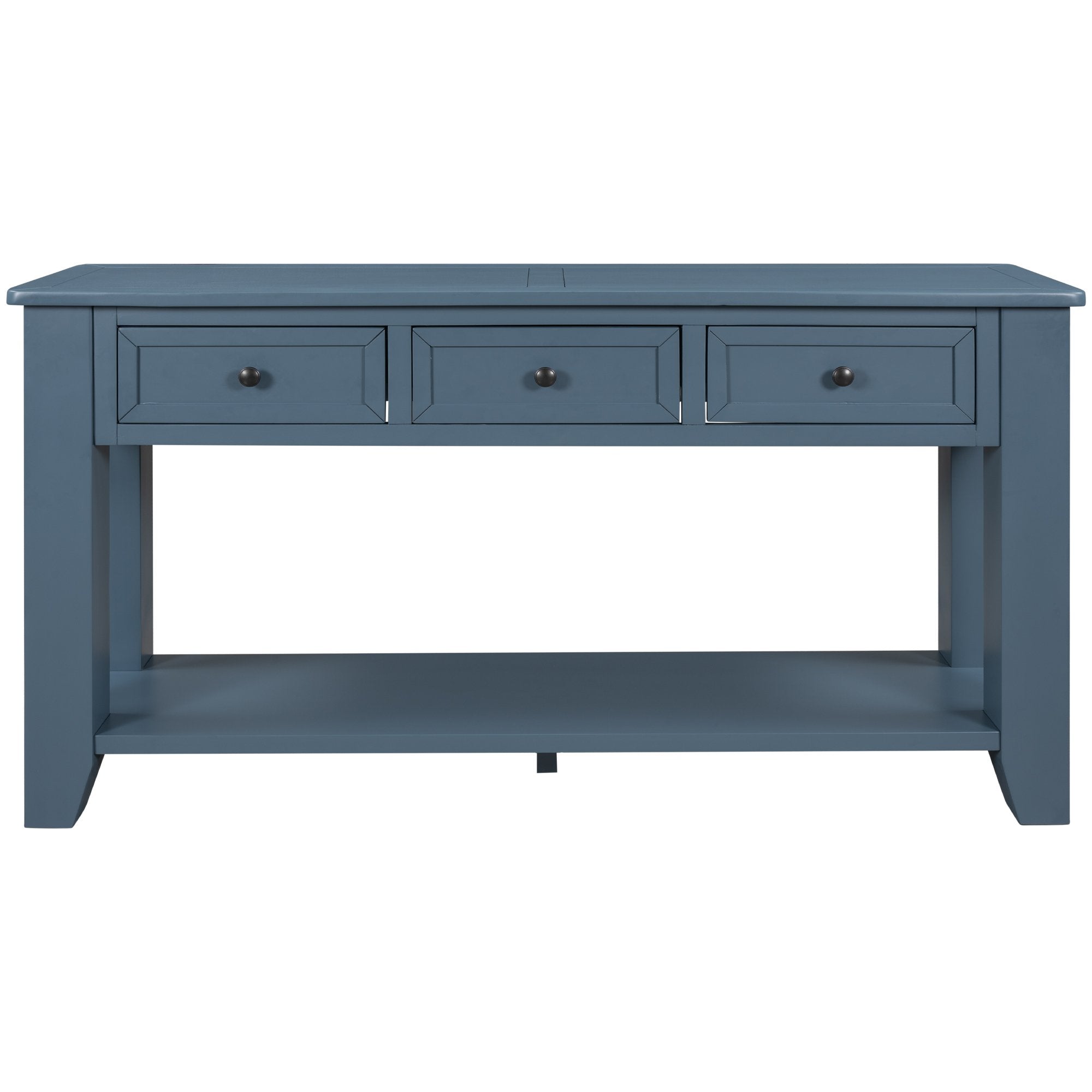 55" Modern Console Table Sofa Table for Living Room with 3 Drawers and 1 Shelf-Boyel Living