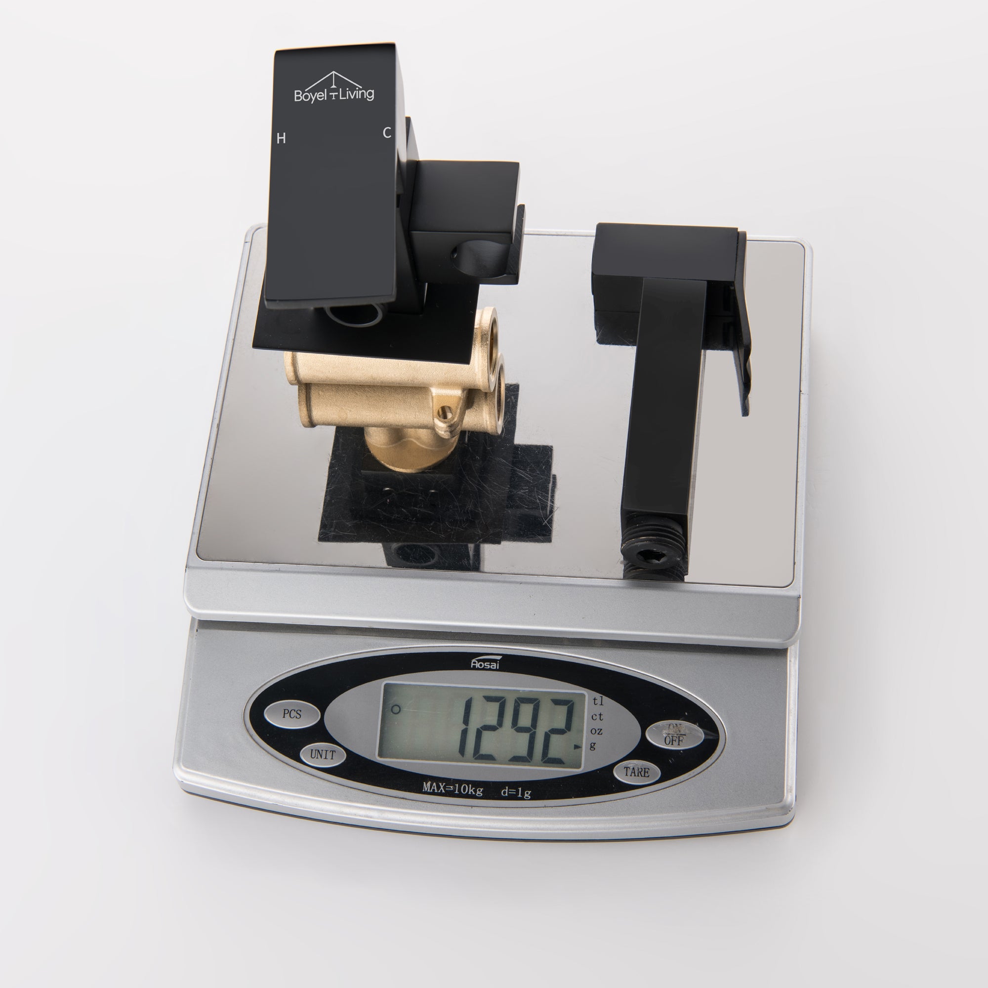 Boyel Living Wall Mount Single-Handle Bidet Faucet with Handle and Mixer Body-Boyel Living