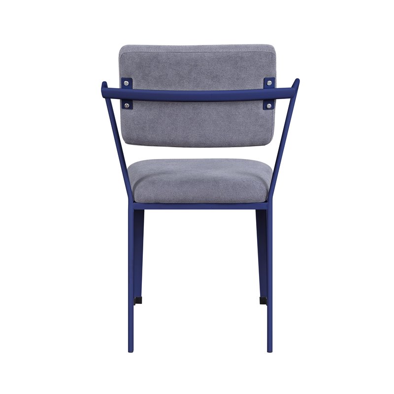ACME Cargo Chair, Gray Fabric & Blue-Boyel Living