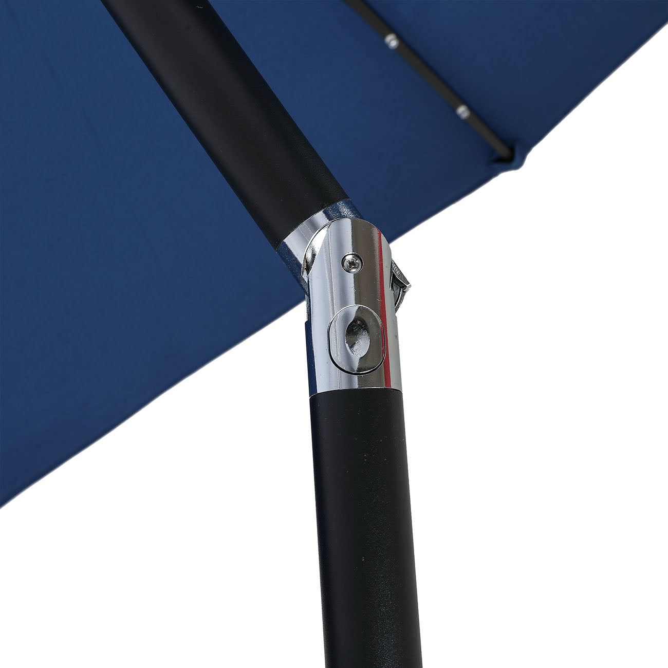 Boyel Living 9-ft Patio Umbrella with LED Lights (Navy)-Boyel Living