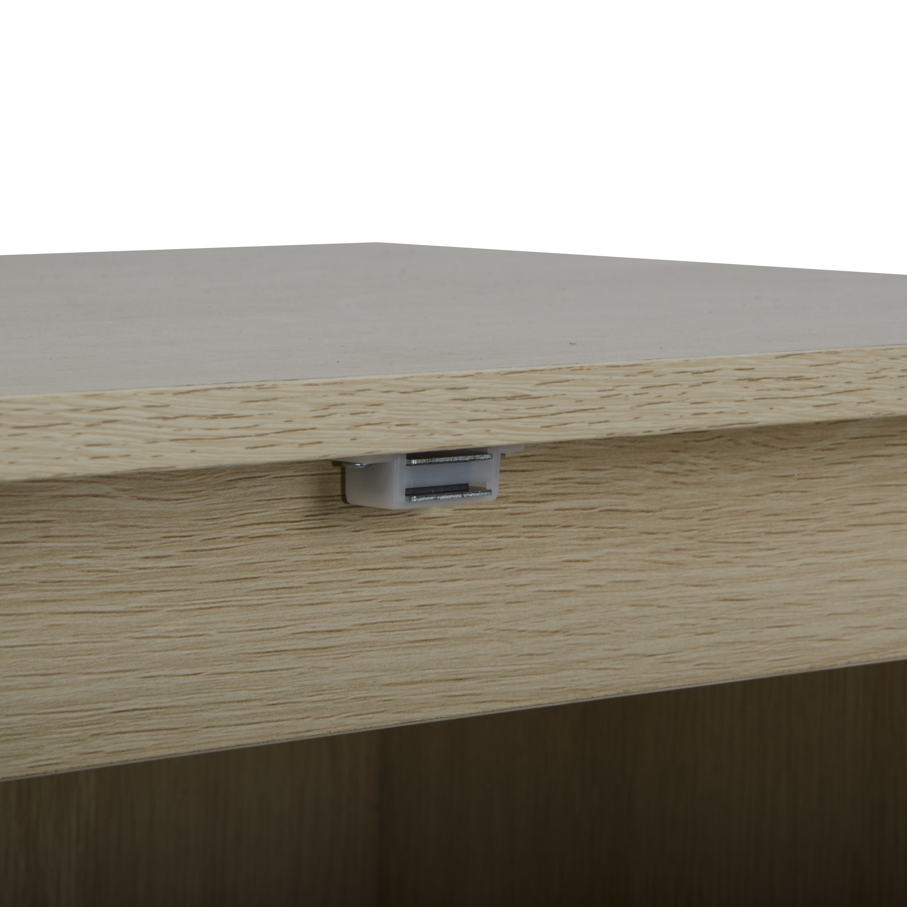 Allen 2 Door high cabinet, rattan, Built-in adjustable shelf, Easy Assembly, Free Standing Cabinet for Living Room Bedroom 