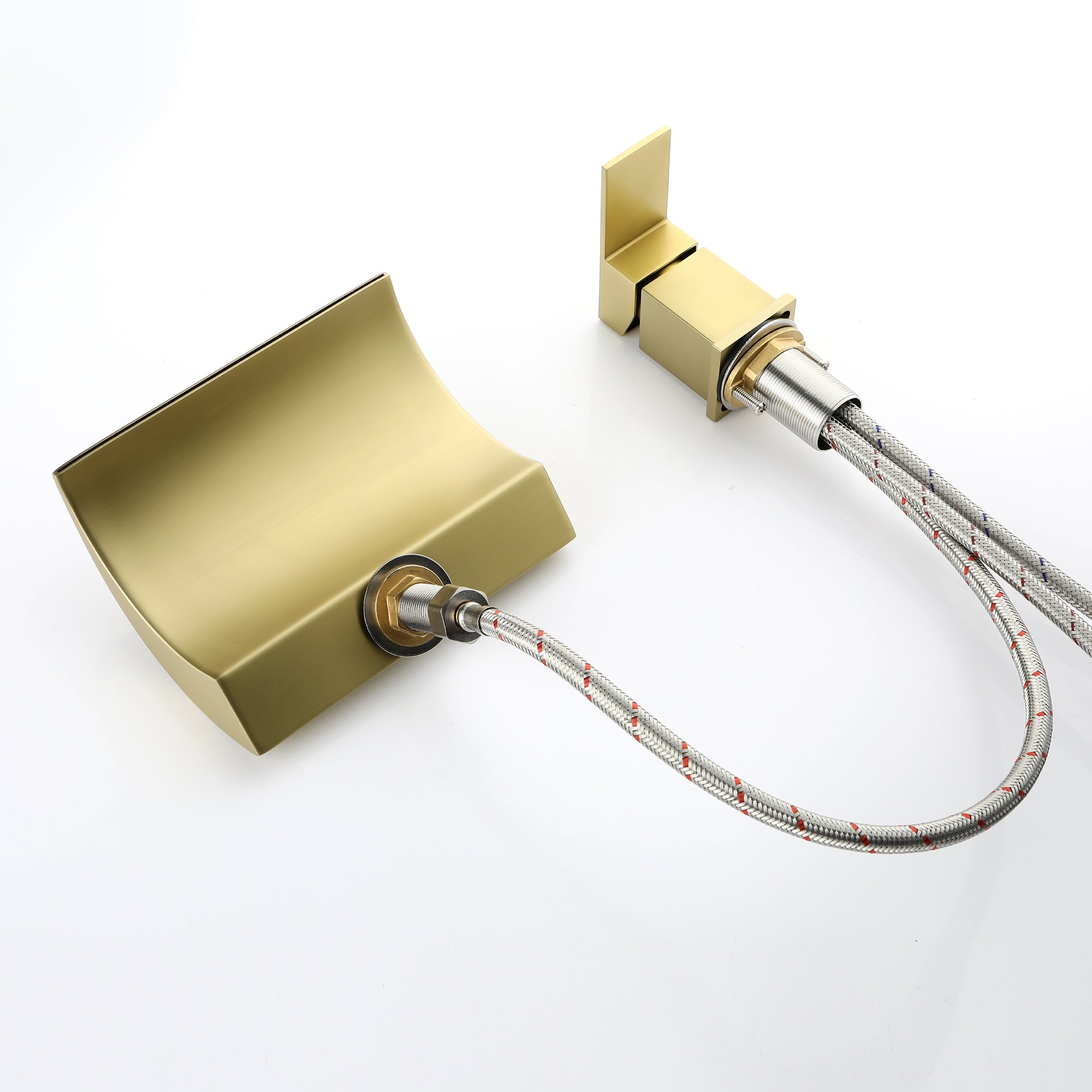 Boyel Living 8 in. Widespread Single Handle Bathroom Faucet with cUPC Hose-Boyel Living