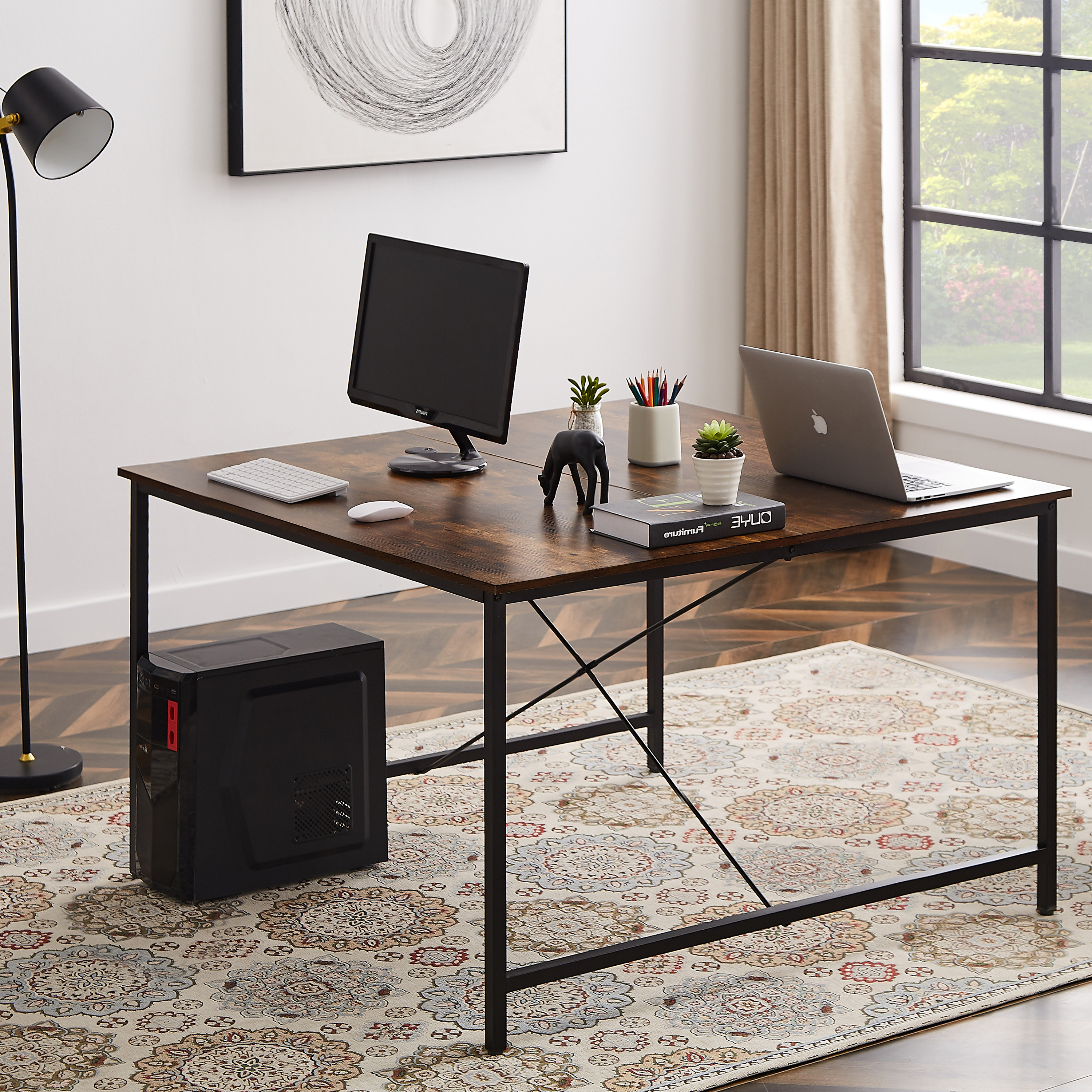 large desk for two