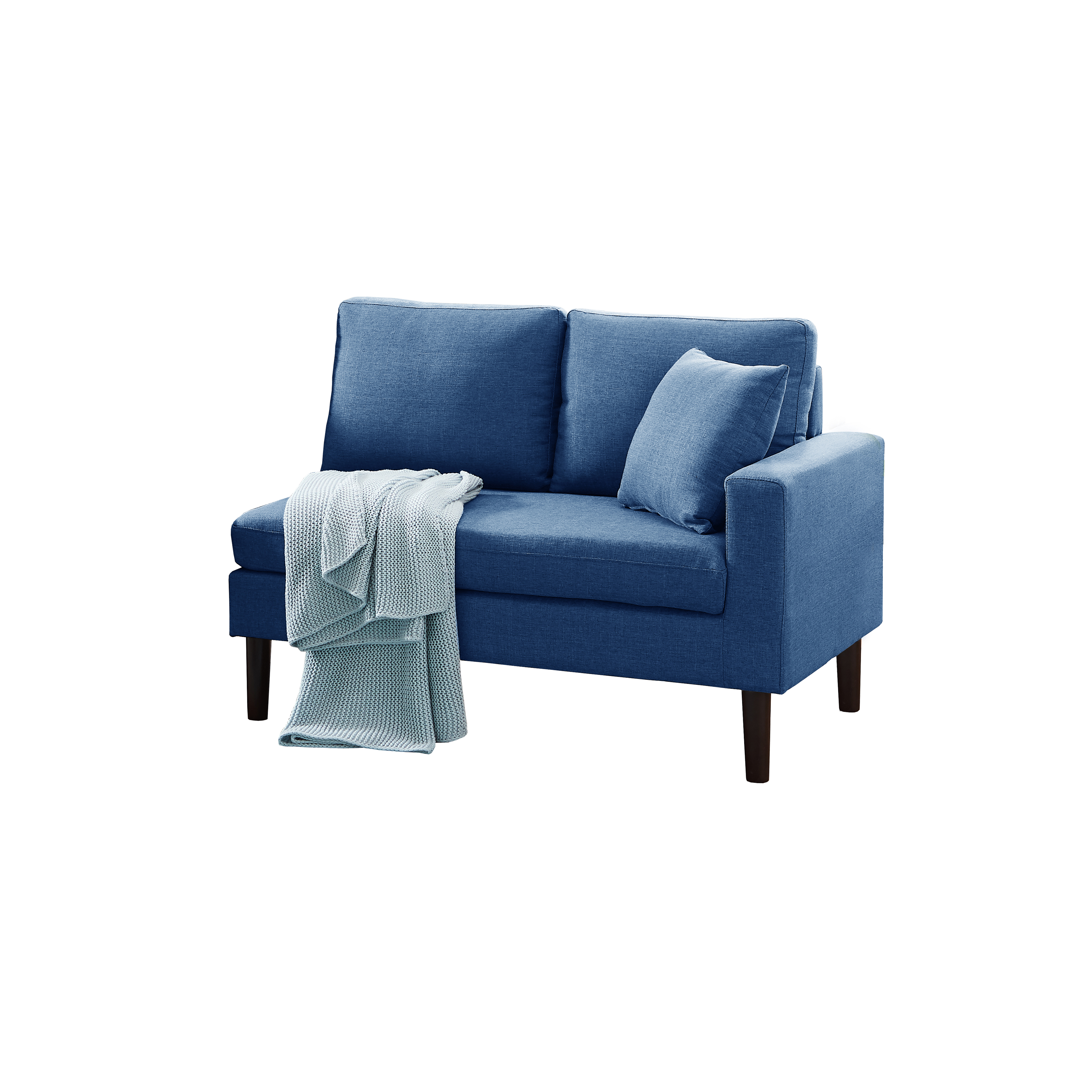 SOFA RIGHT FACING ARM NAVY BLUE COLOR (PART ONLY, Sold separatly)-Boyel Living