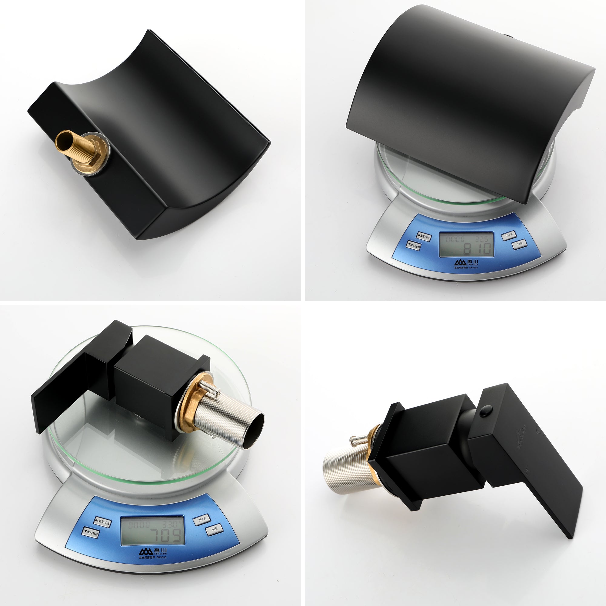 Boyel Living Tub Deck Mount Roman Tub Faucet with Hand Shower and Water Suply Hose-Boyel Living